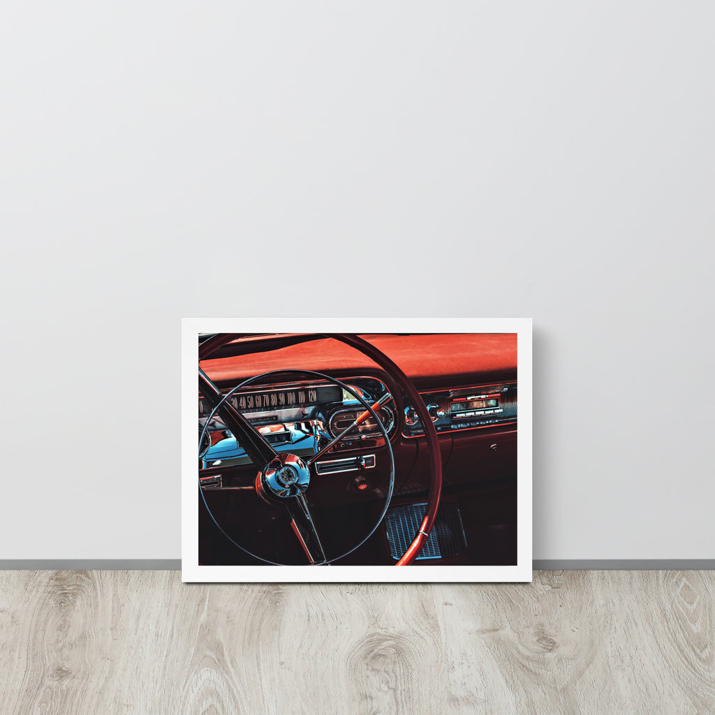 Classic -- High Quality -- Framed on photo paper