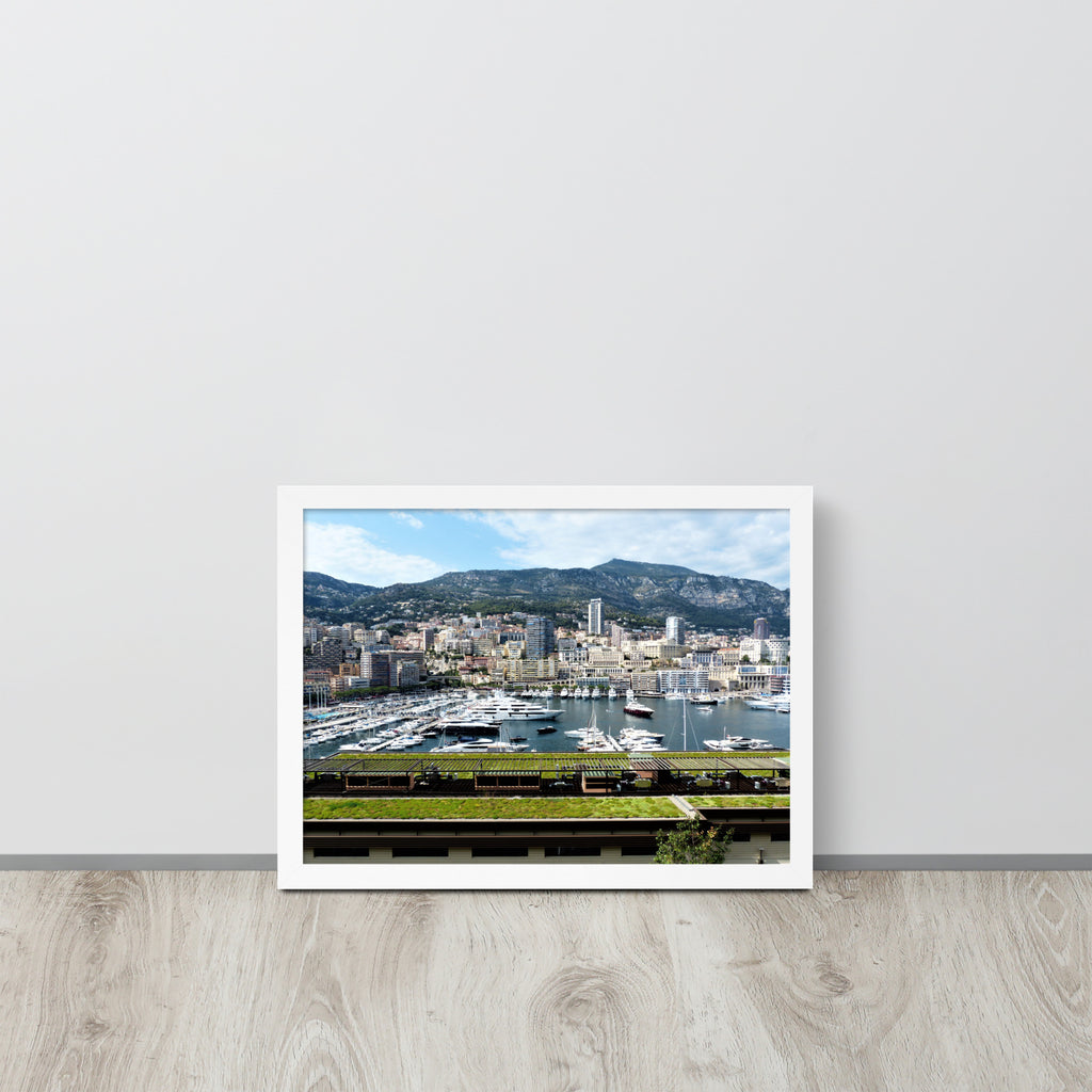Monaco -- High Quality -- Framed on photo paper