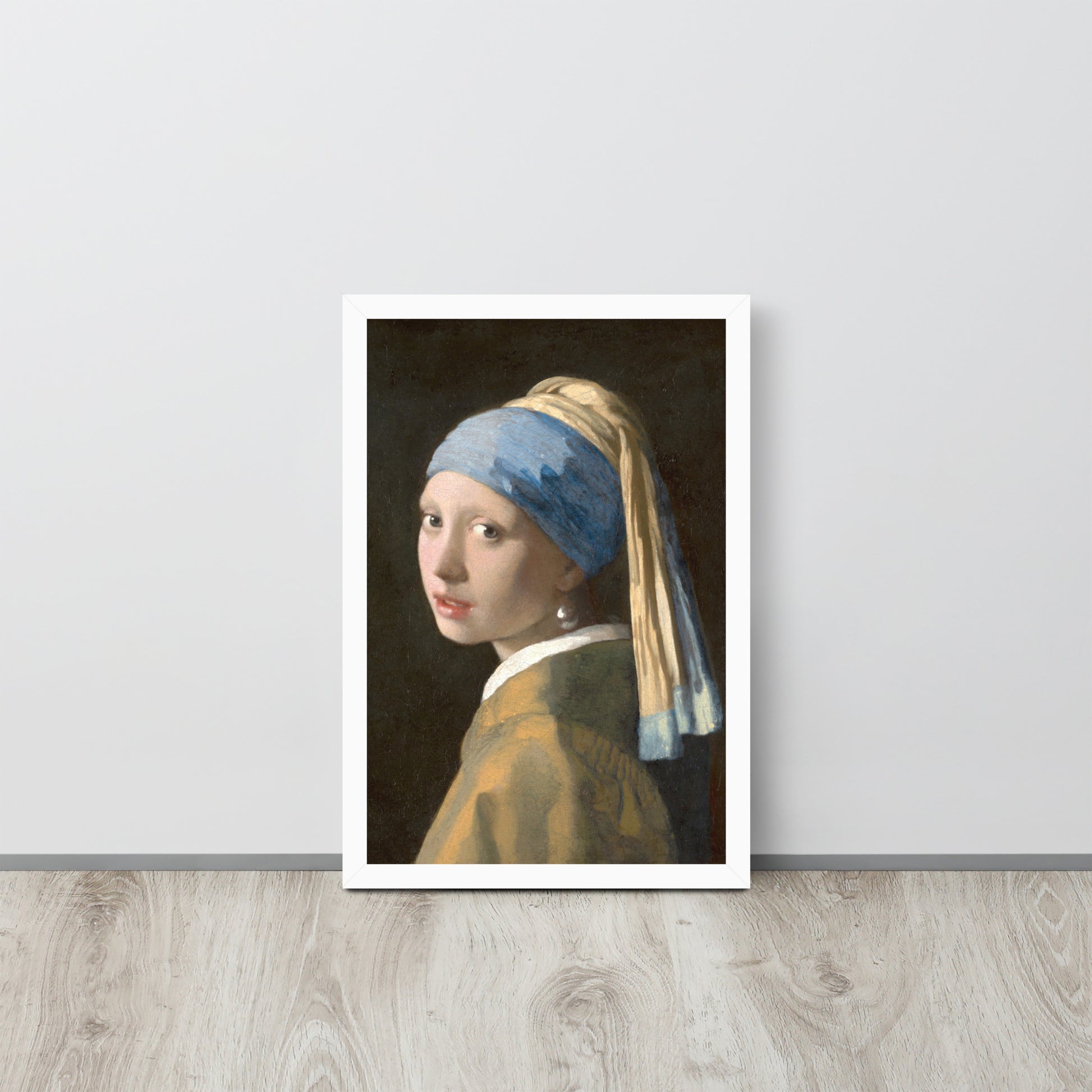 Girl with the pearl -- High Quality -- Framed on photo paper