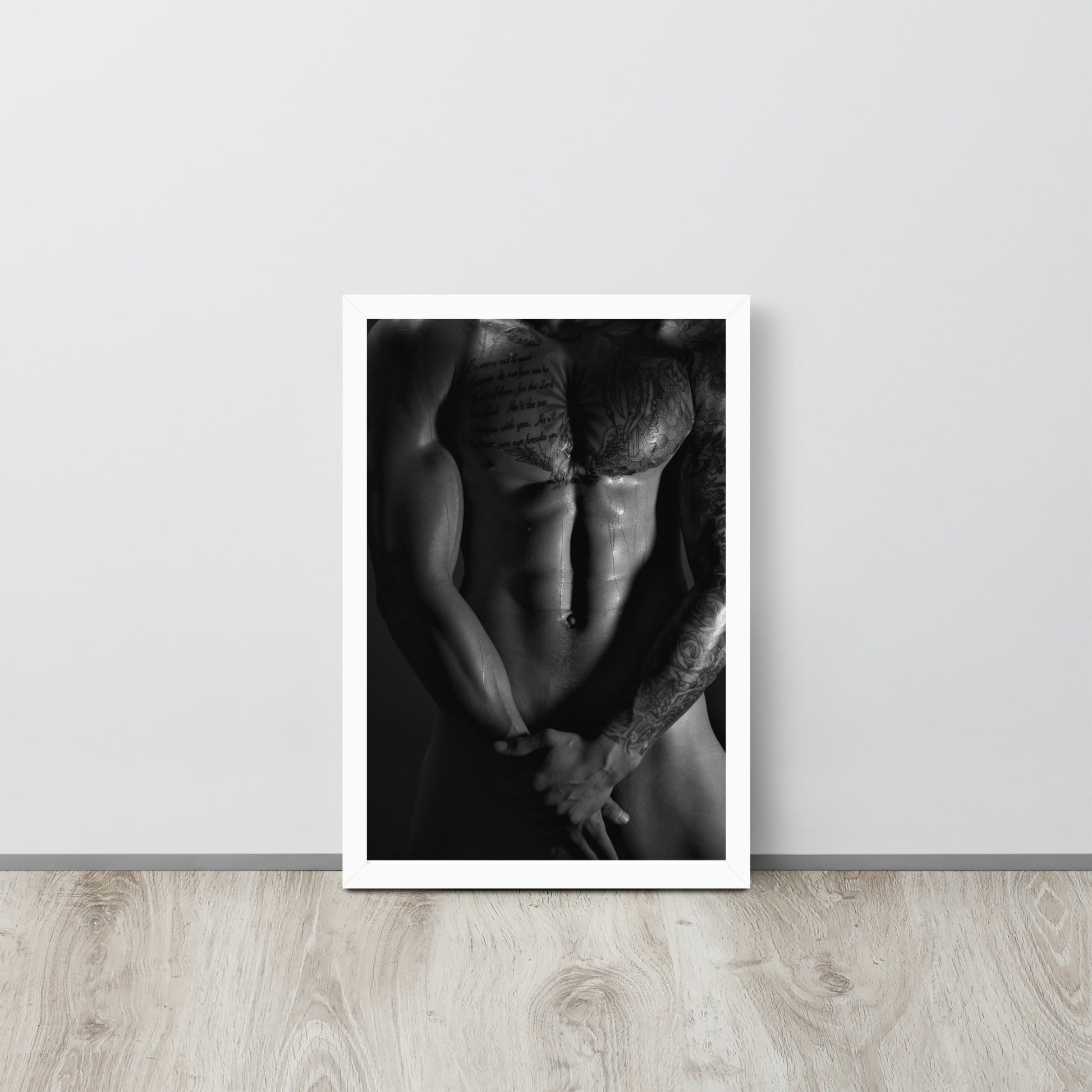 Uomo -- High Quality -- Framed on photo paper