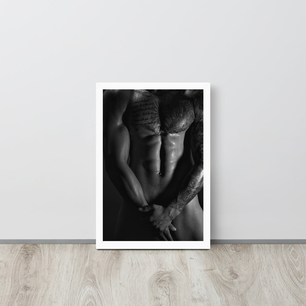 Uomo -- High Quality -- Framed on photo paper