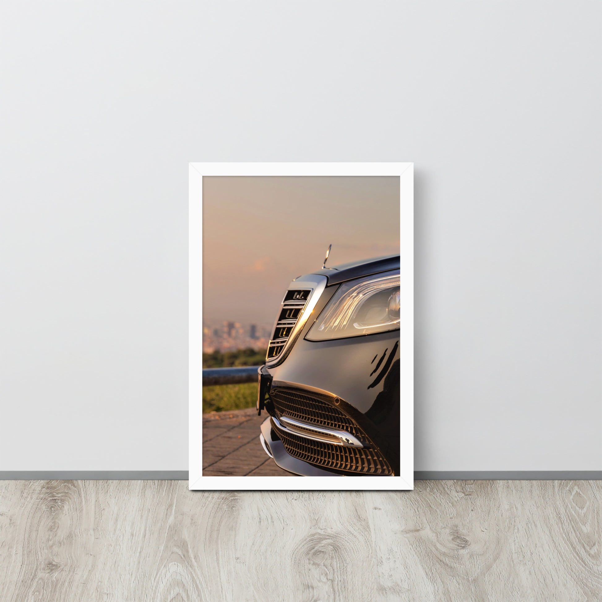 Car Collection S-Class -- High Quality -- Framed on photo paper