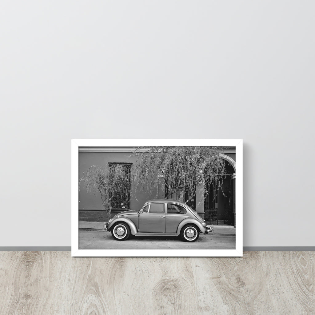 Car Collection Beetle -- High Quality -- Framed on photo paper