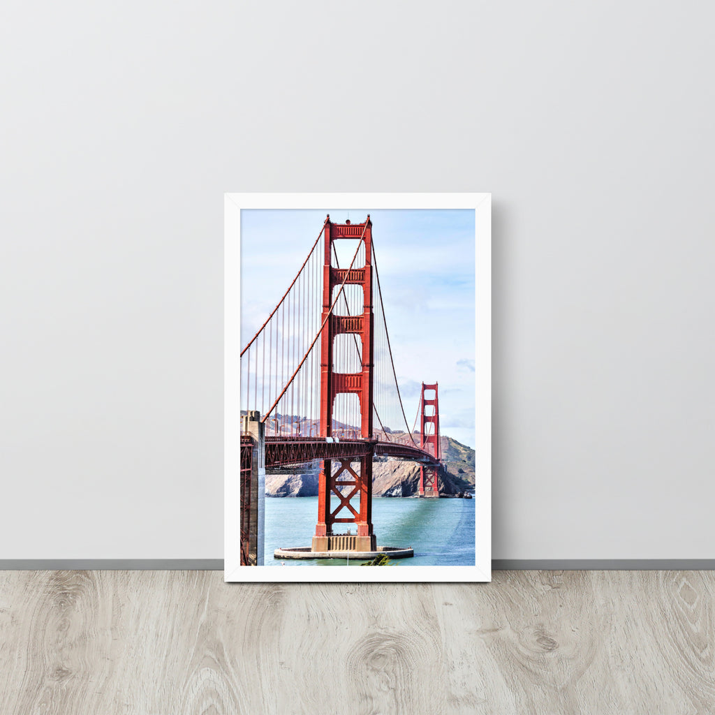 Golden Gate Bridge -- High Quality -- Framed on photo paper