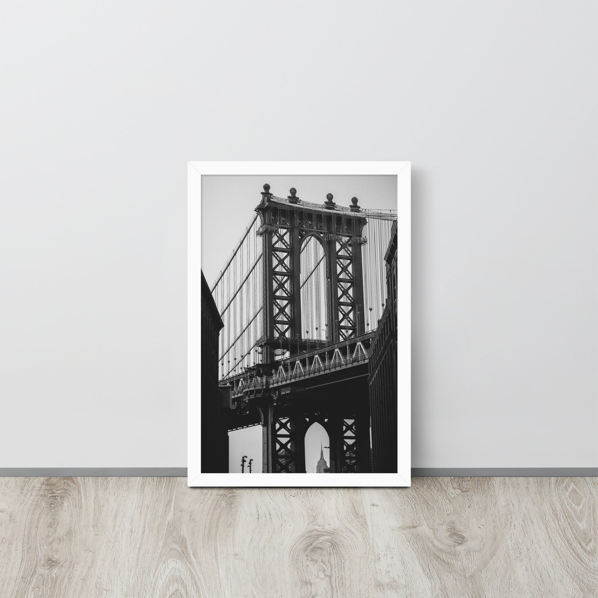 New York Brooklyn Bridge -- High Quality -- Framed on photo paper
