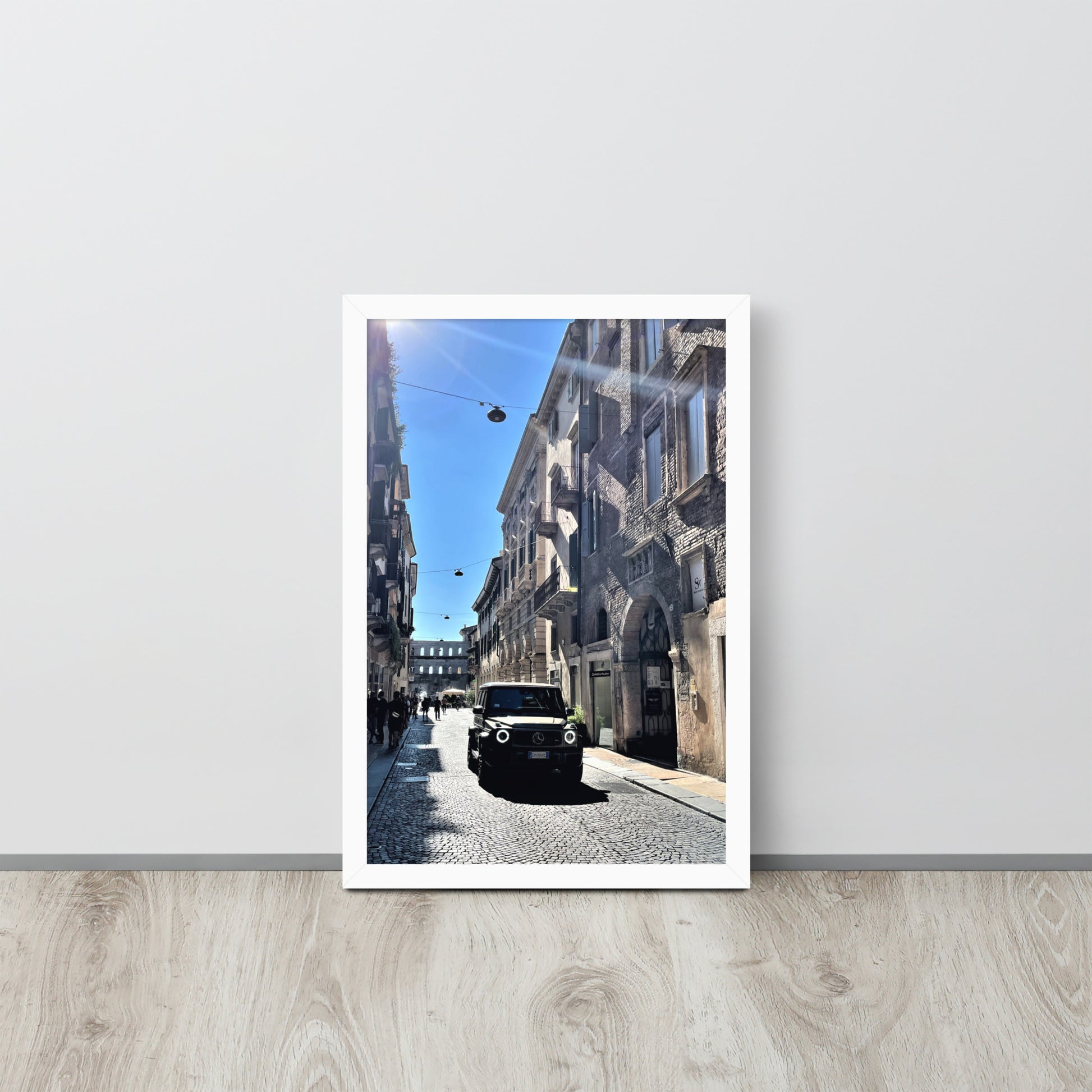 Verona Italia G-Class -- High Quallity -- Framed on photo paper