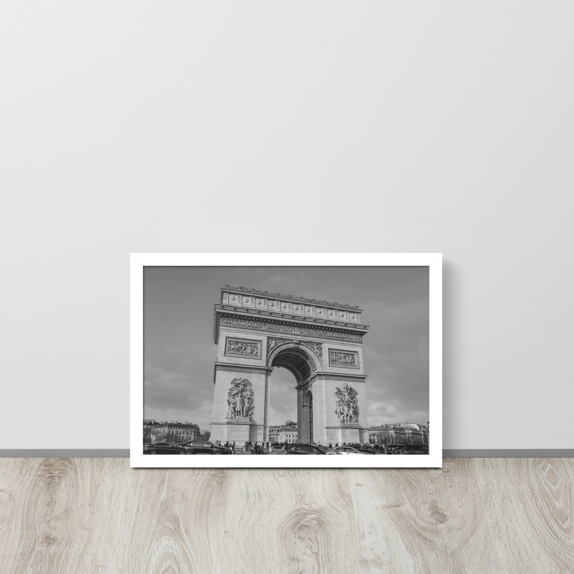 Paris Arc de Triomphe -- High Quality --  Framed on photo paper