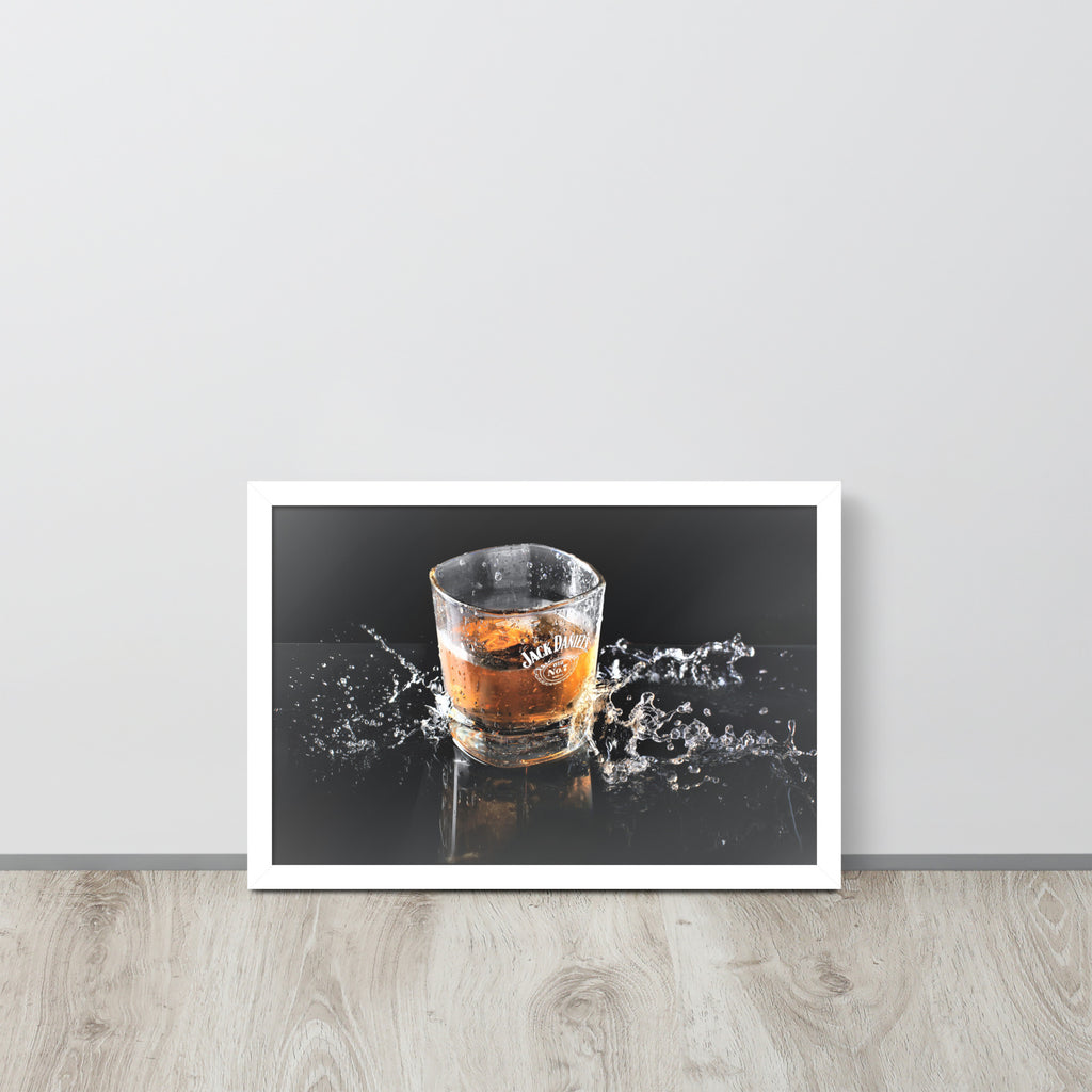 Jack Daniels -- High Quality -- Framed on photo paper