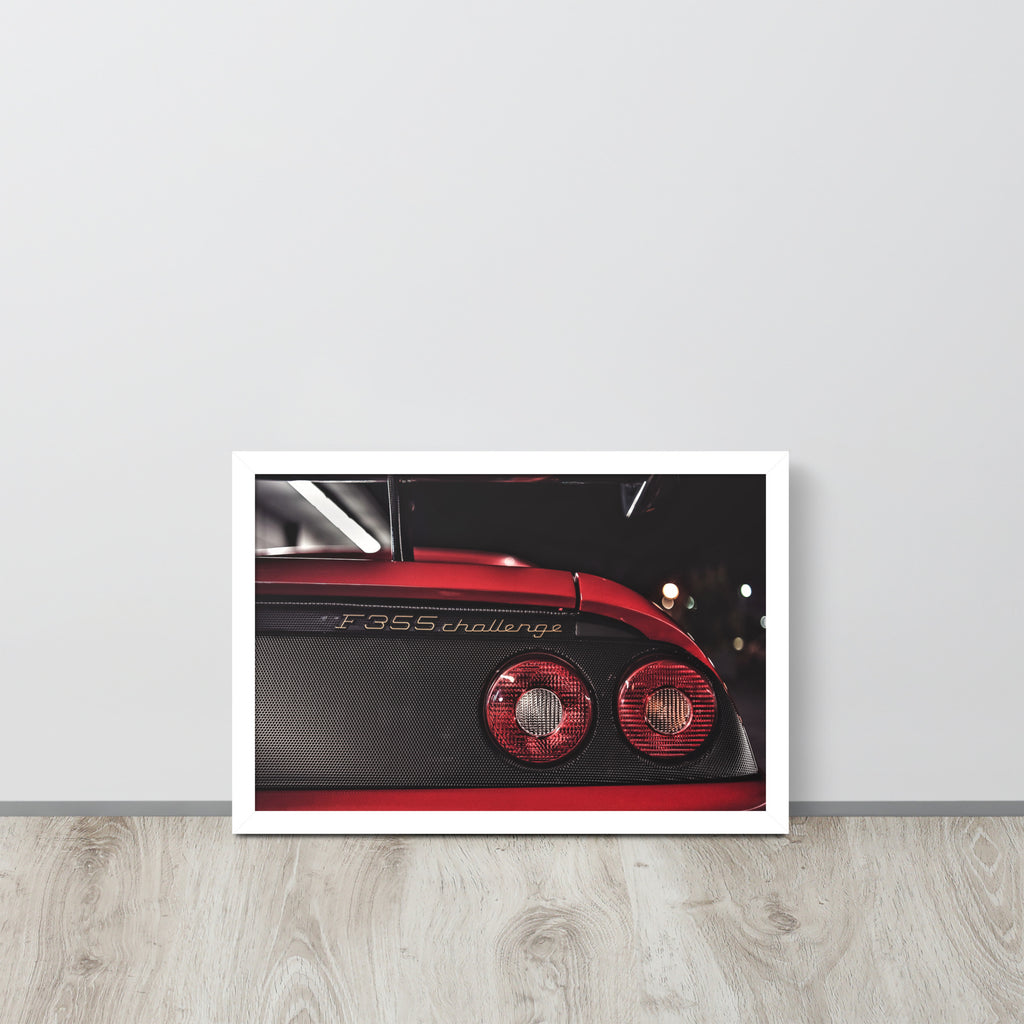 Car Collection Ferrari -- High Quality -- Framed on photo paper