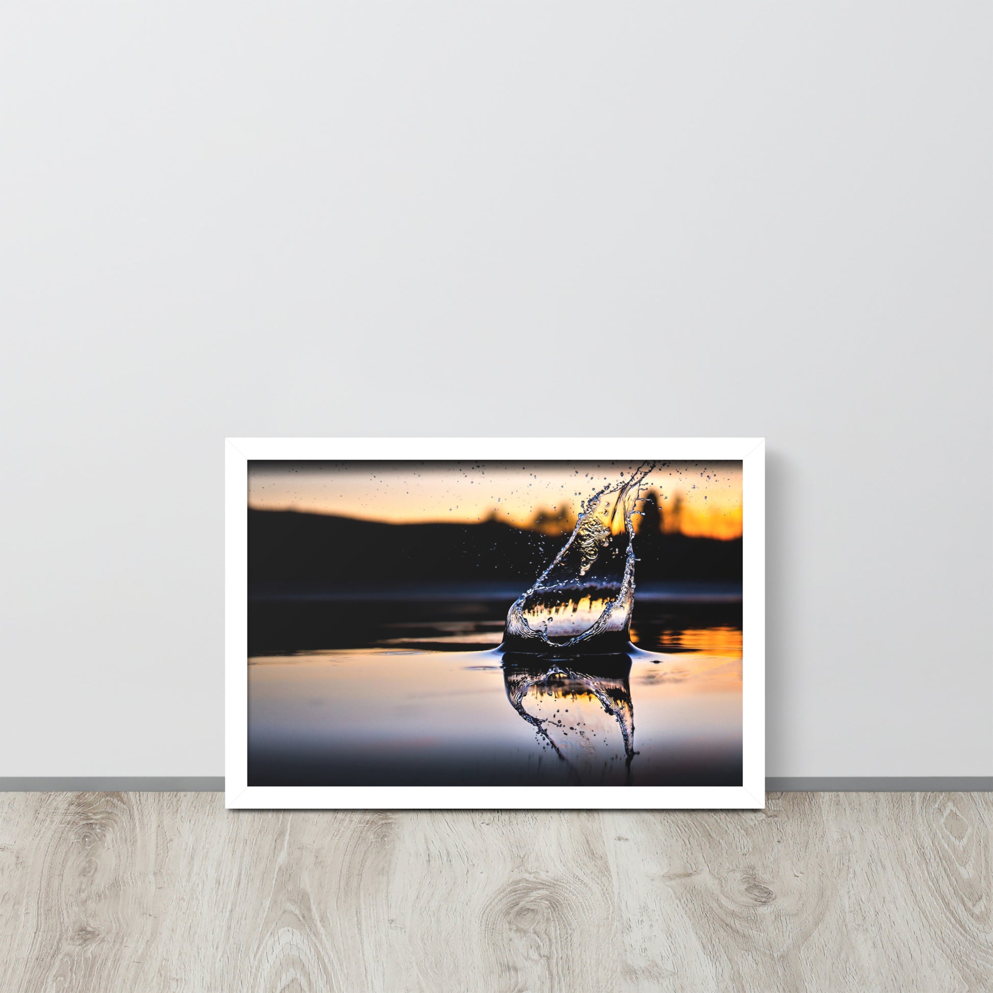Aqua -- High Quality -- Framed on photo paper