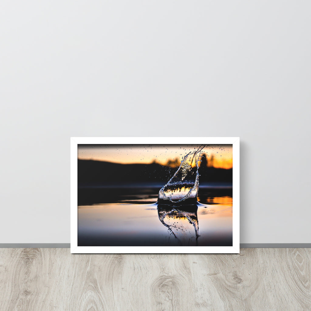Aqua -- High Quality -- Framed on photo paper