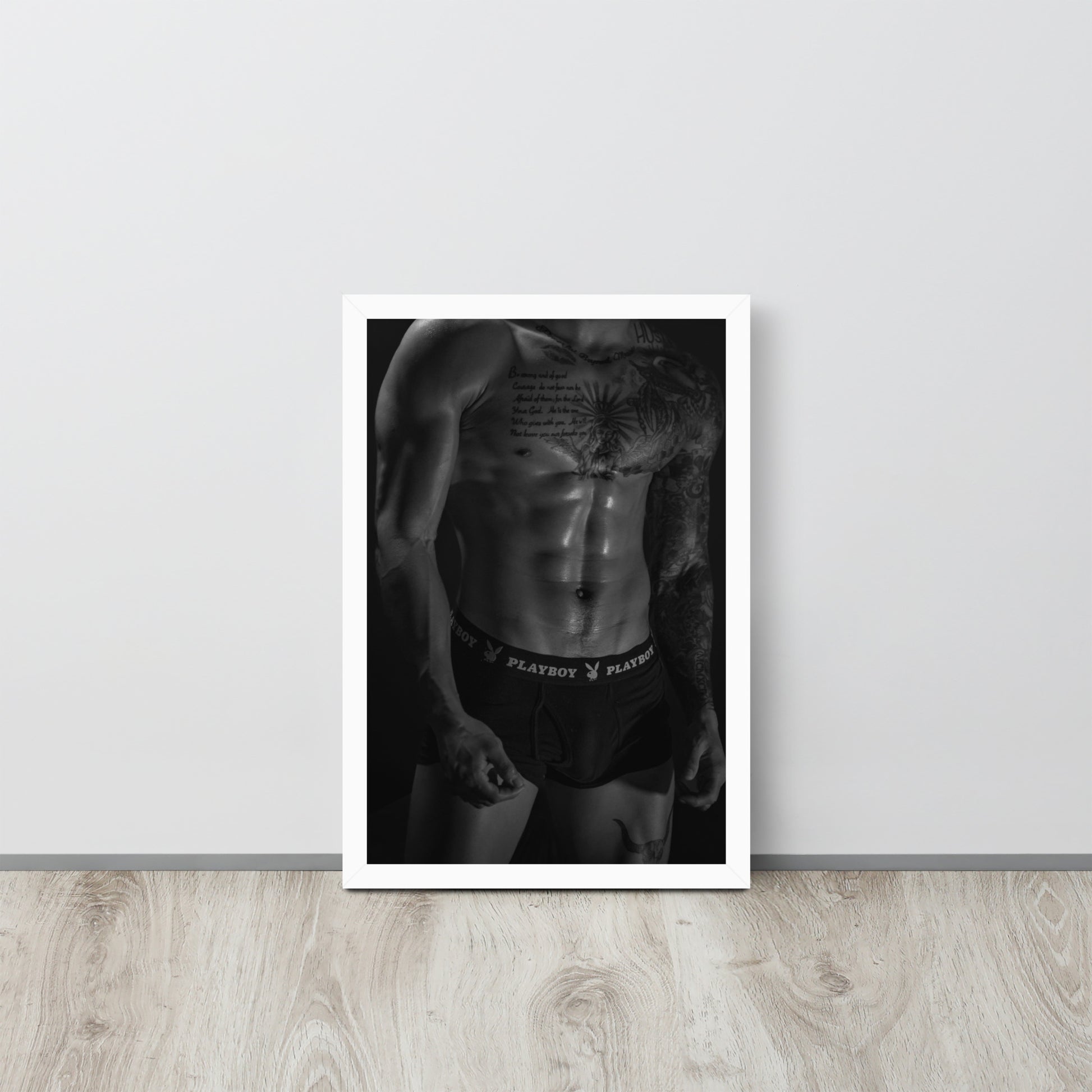 Men -- High Quality -- Framed on photo paper