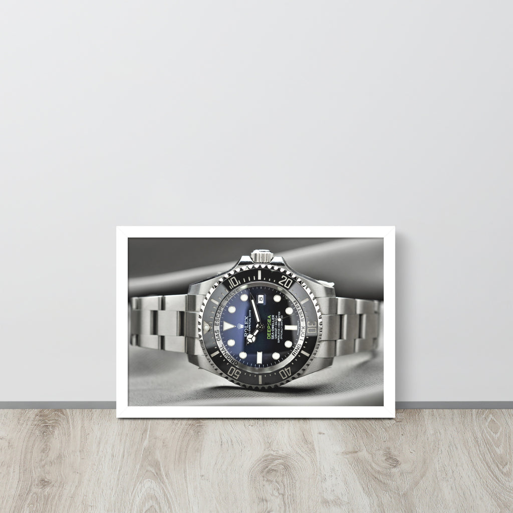 ROLEX Deep Sea -- High Quality -- Framed on photo paper