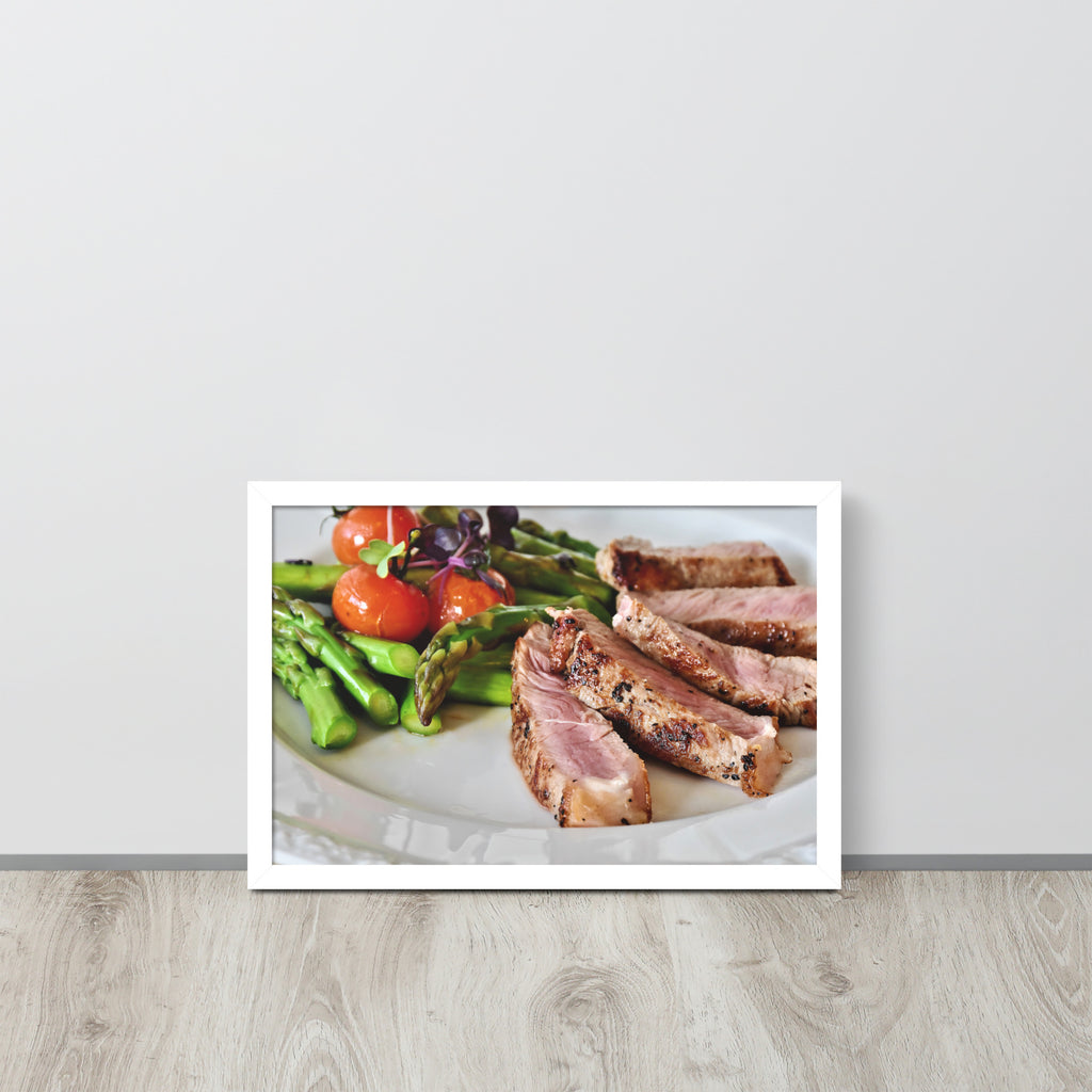 The best Food -- High Quality -- Framed on photo paper