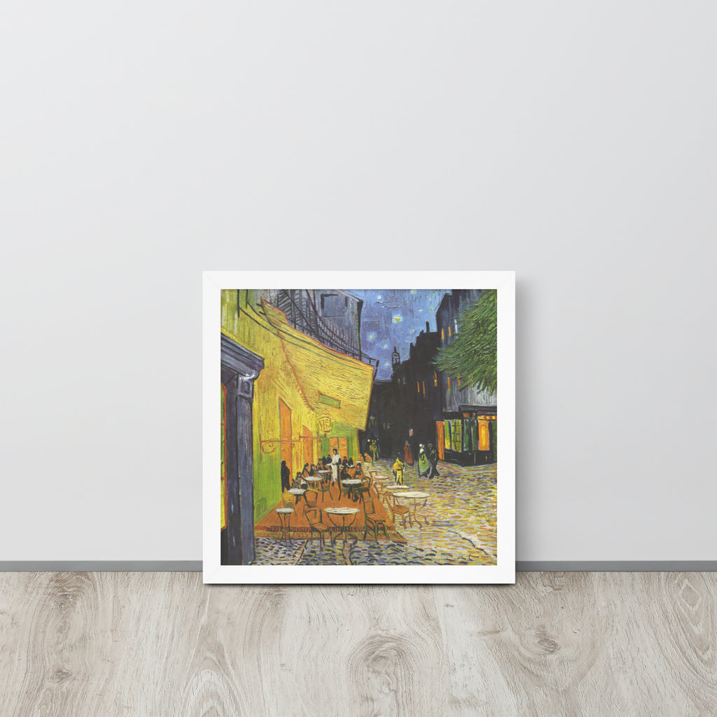 Cafe Vincent Van Gogh -- High Quality -- Framed on photo paper