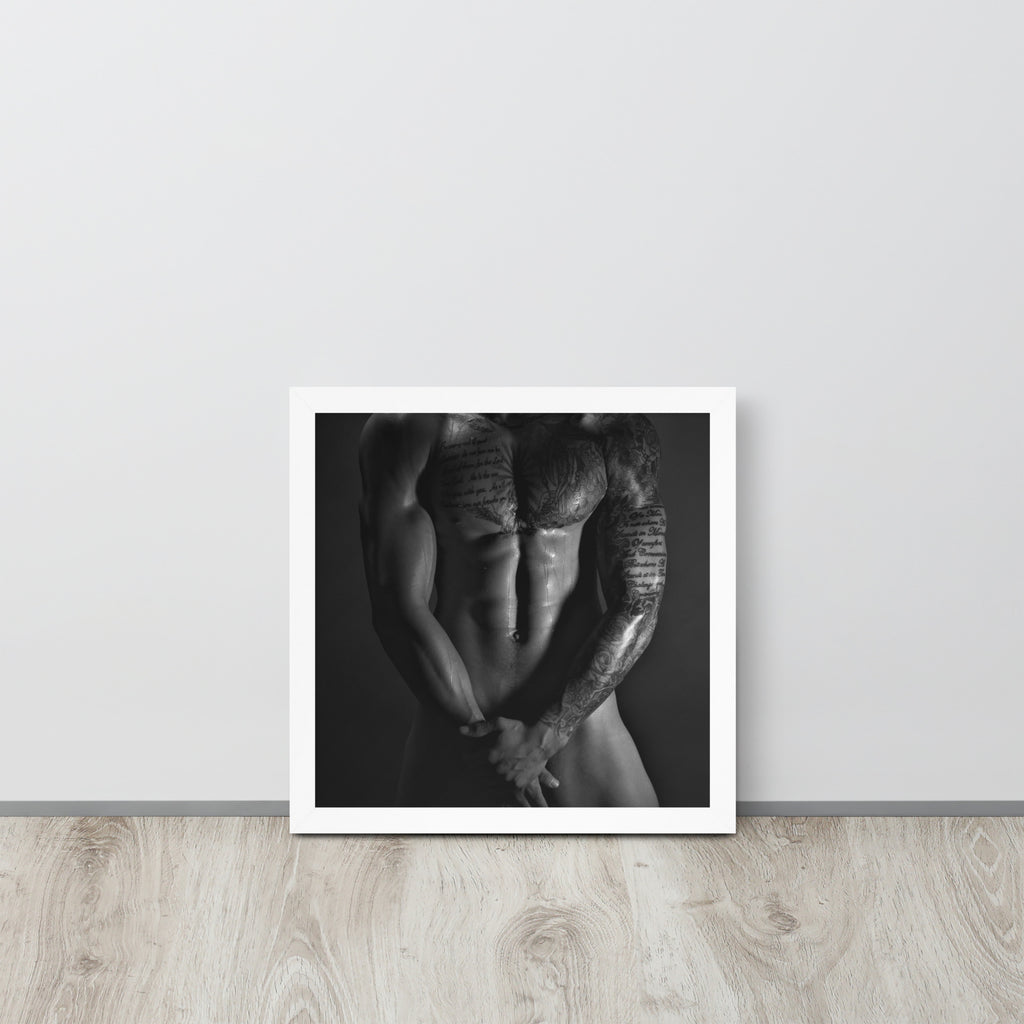 Uomo -- High Quality -- Framed on photo paper