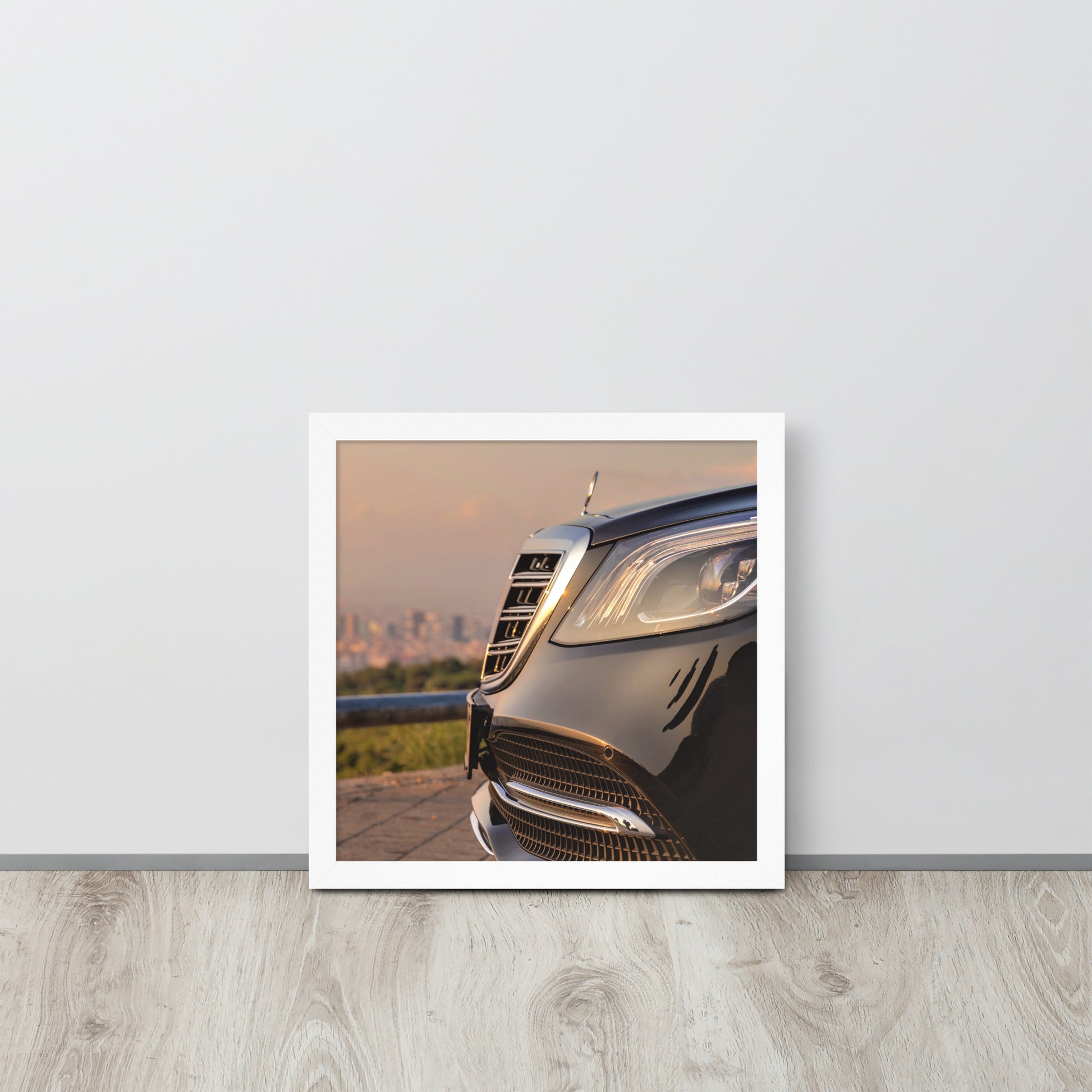 Car Collection S-Class -- High Quality -- Framed on photo paper