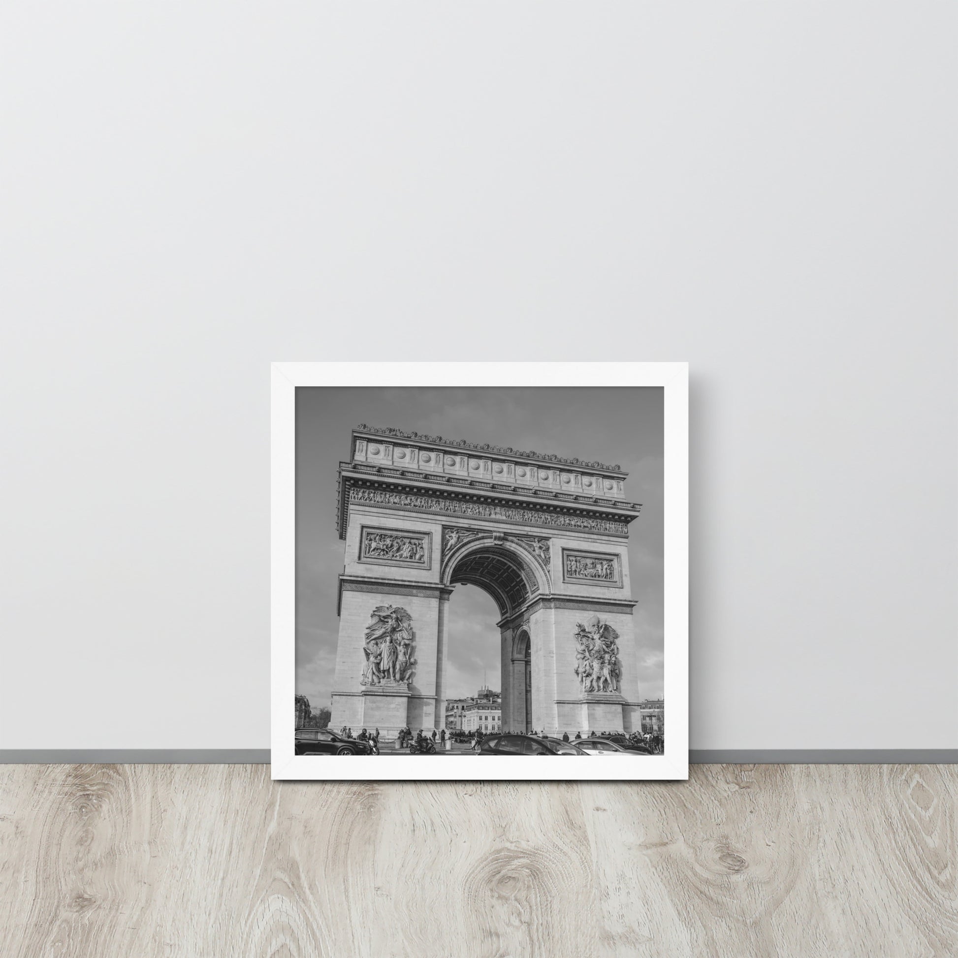 Paris Arc de Triomphe -- High Quality --  Framed on photo paper
