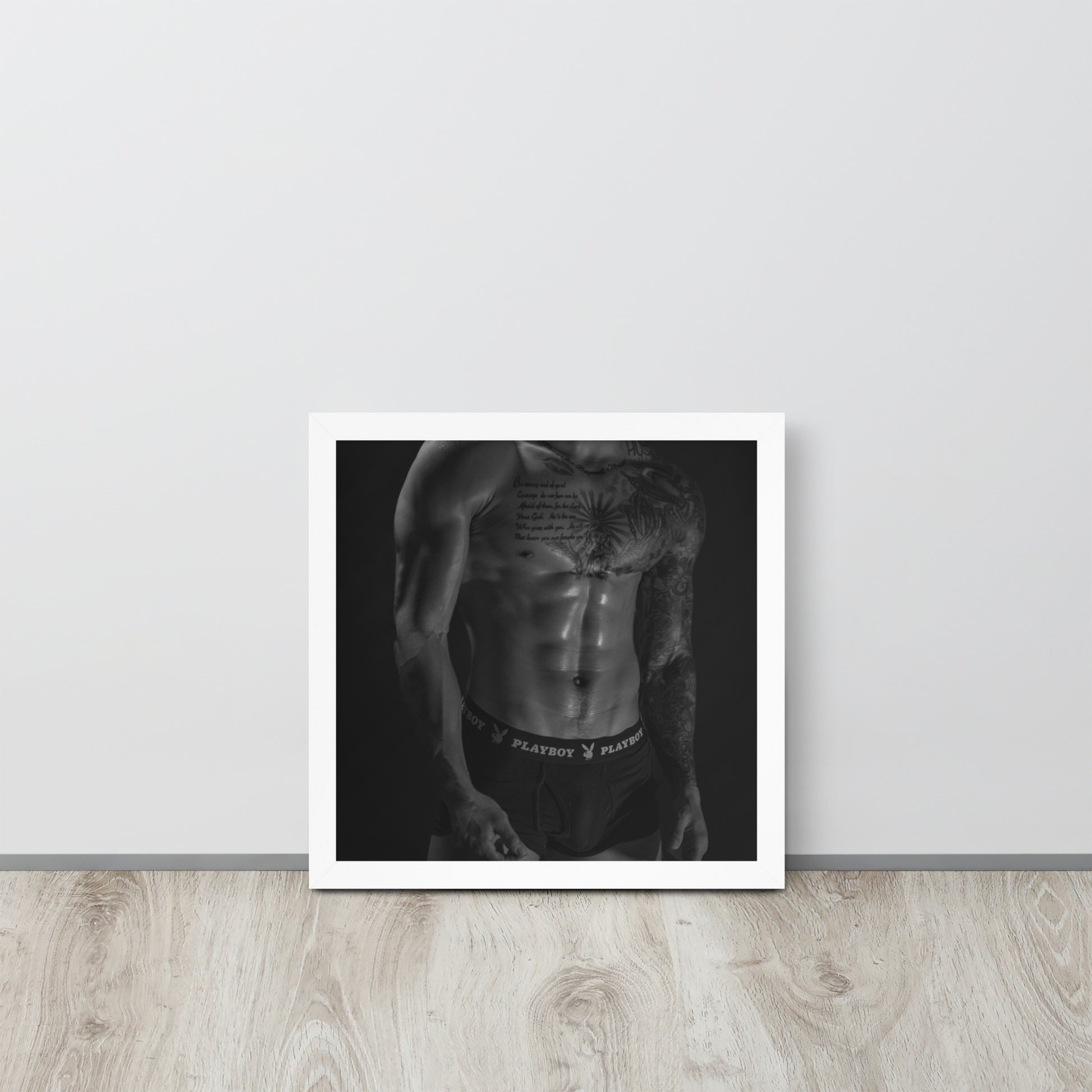 Men -- High Quality -- Framed on photo paper