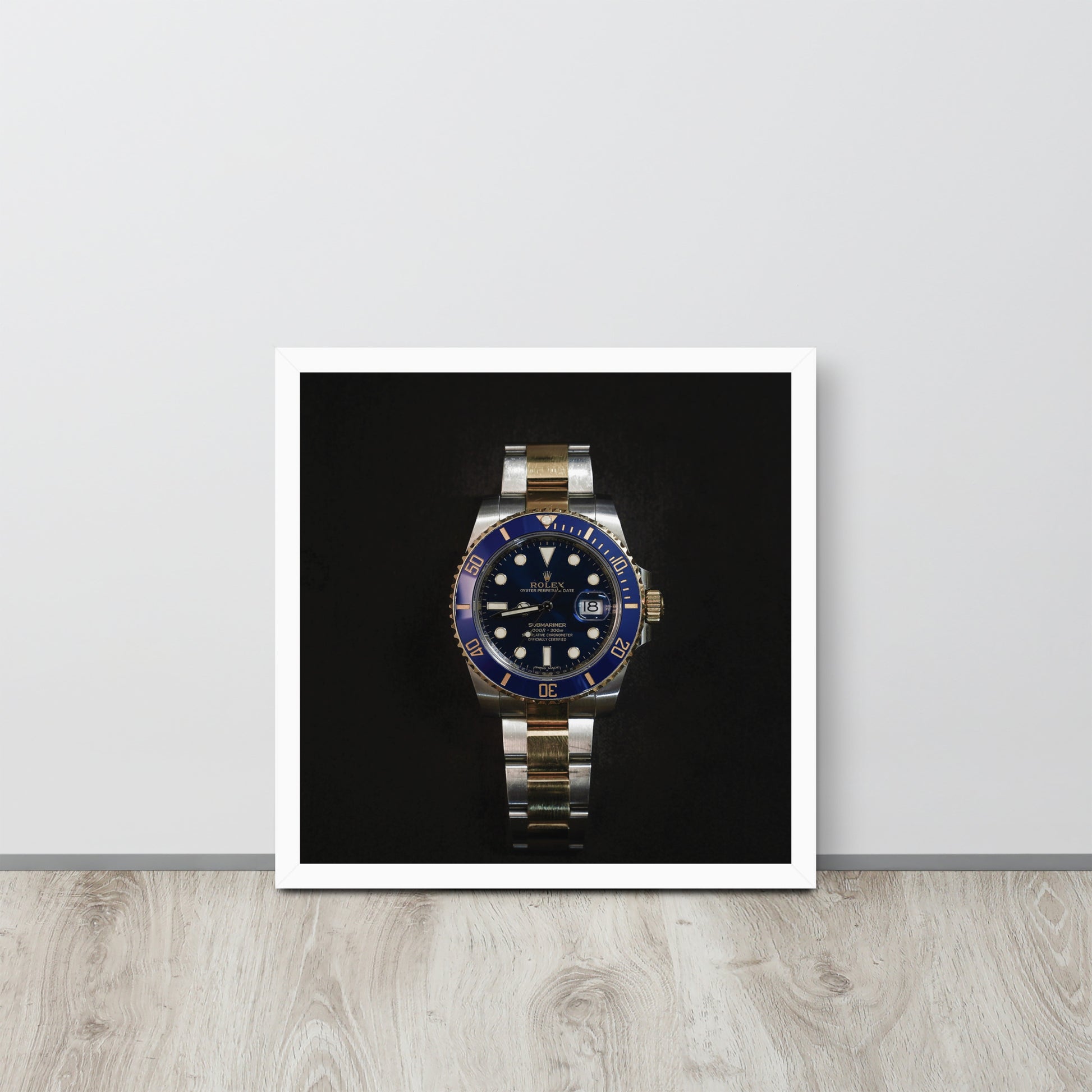 ROLEX -- High Quality -- Framed on photo paper