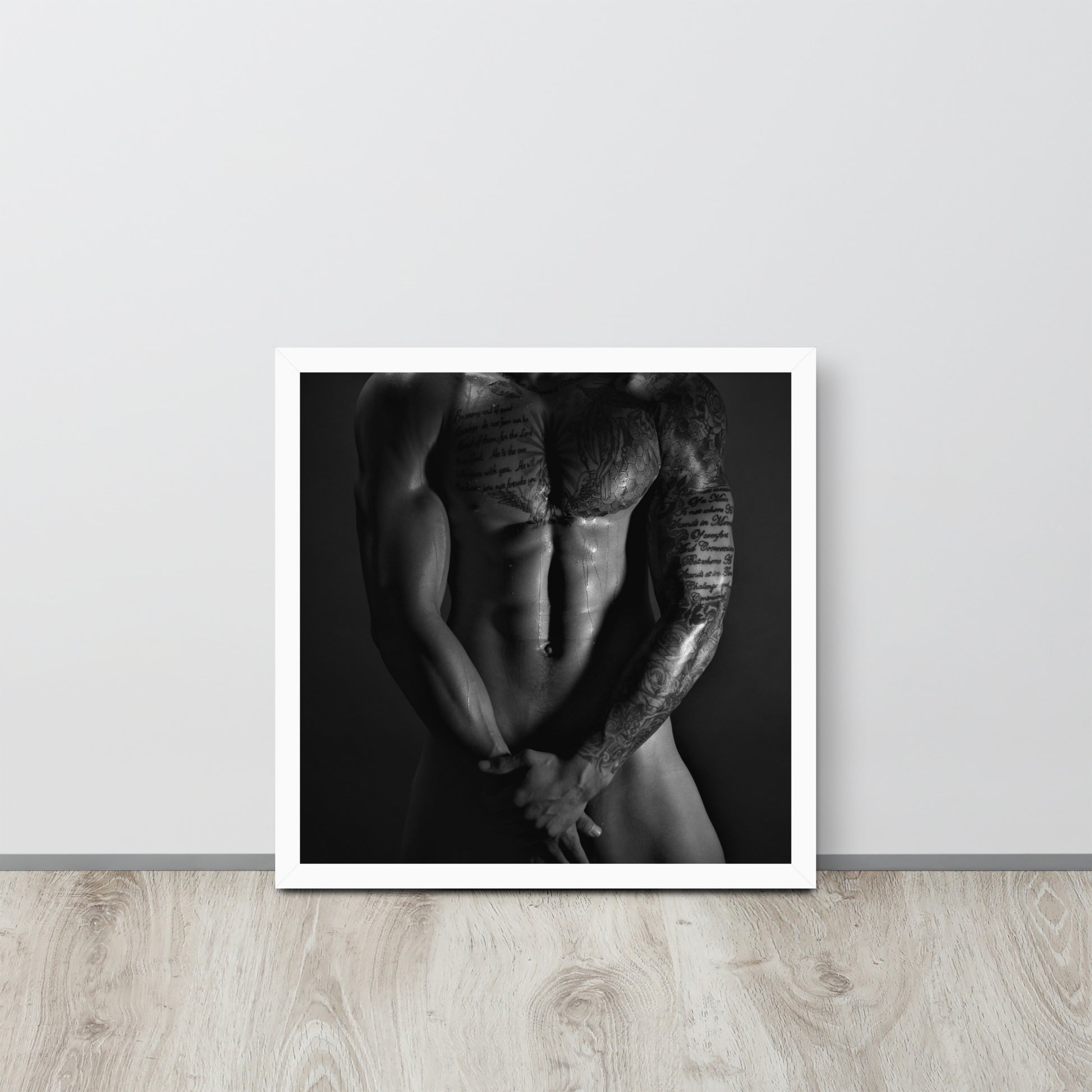 Uomo -- High Quality -- Framed on photo paper