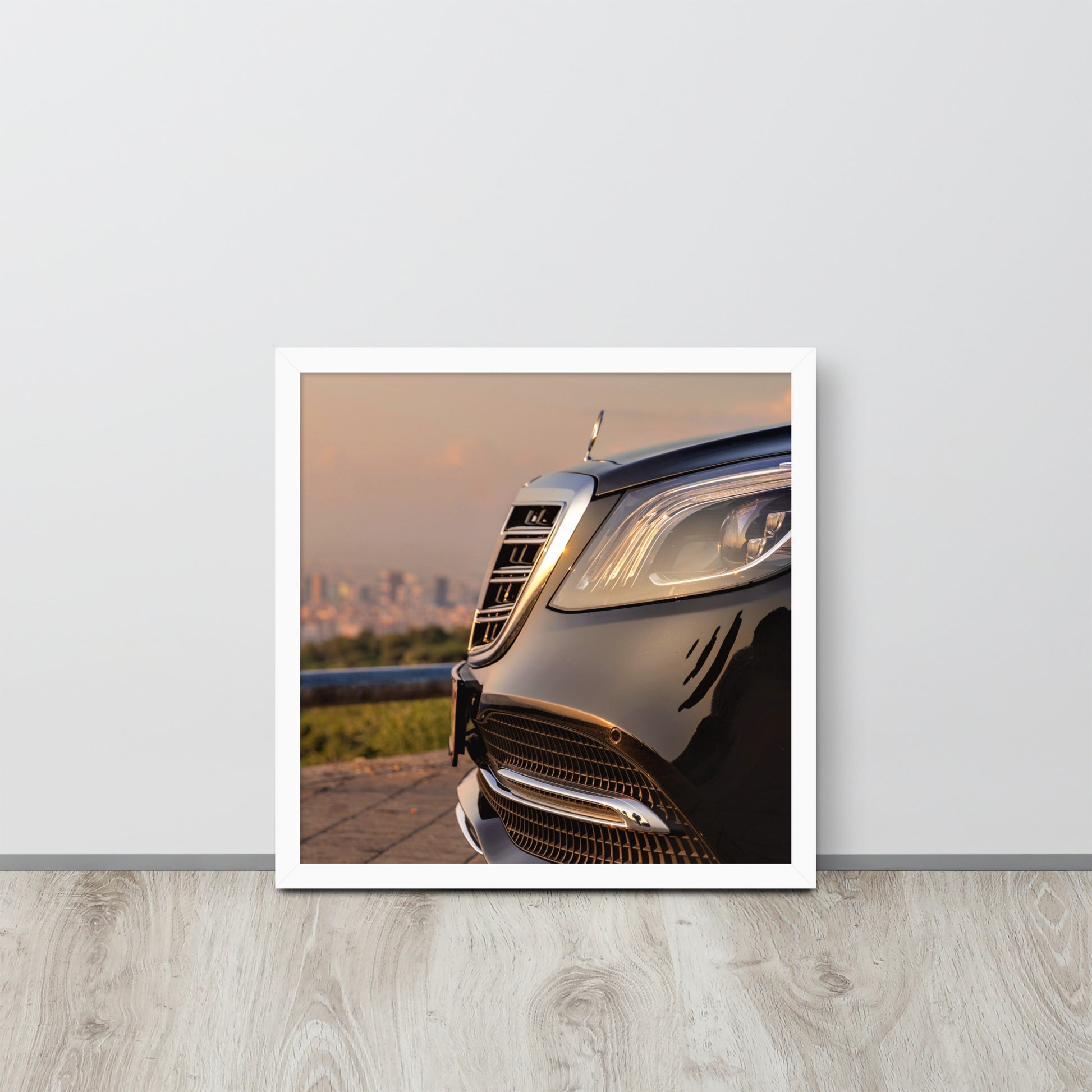 Car Collection S-Class -- High Quality -- Framed on photo paper