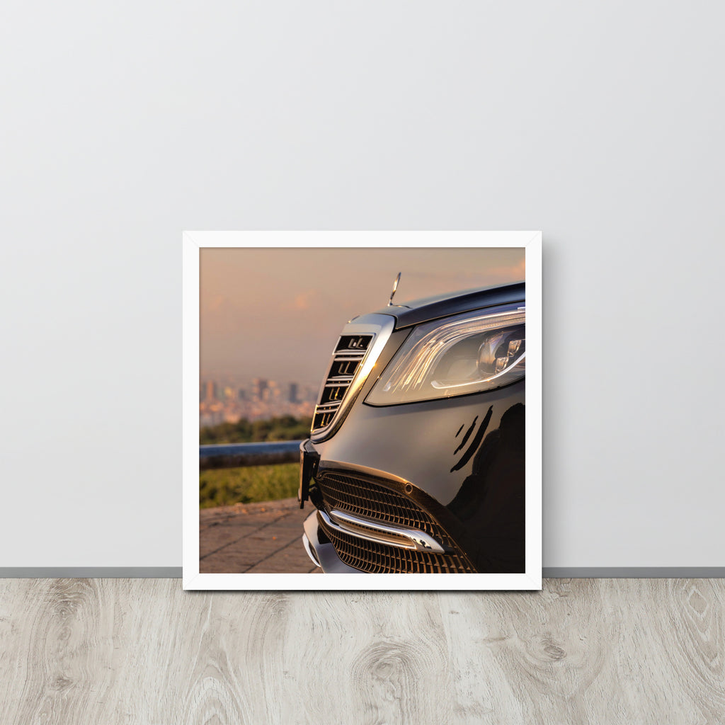 Car Collection S-Class -- High Quality -- Framed on photo paper