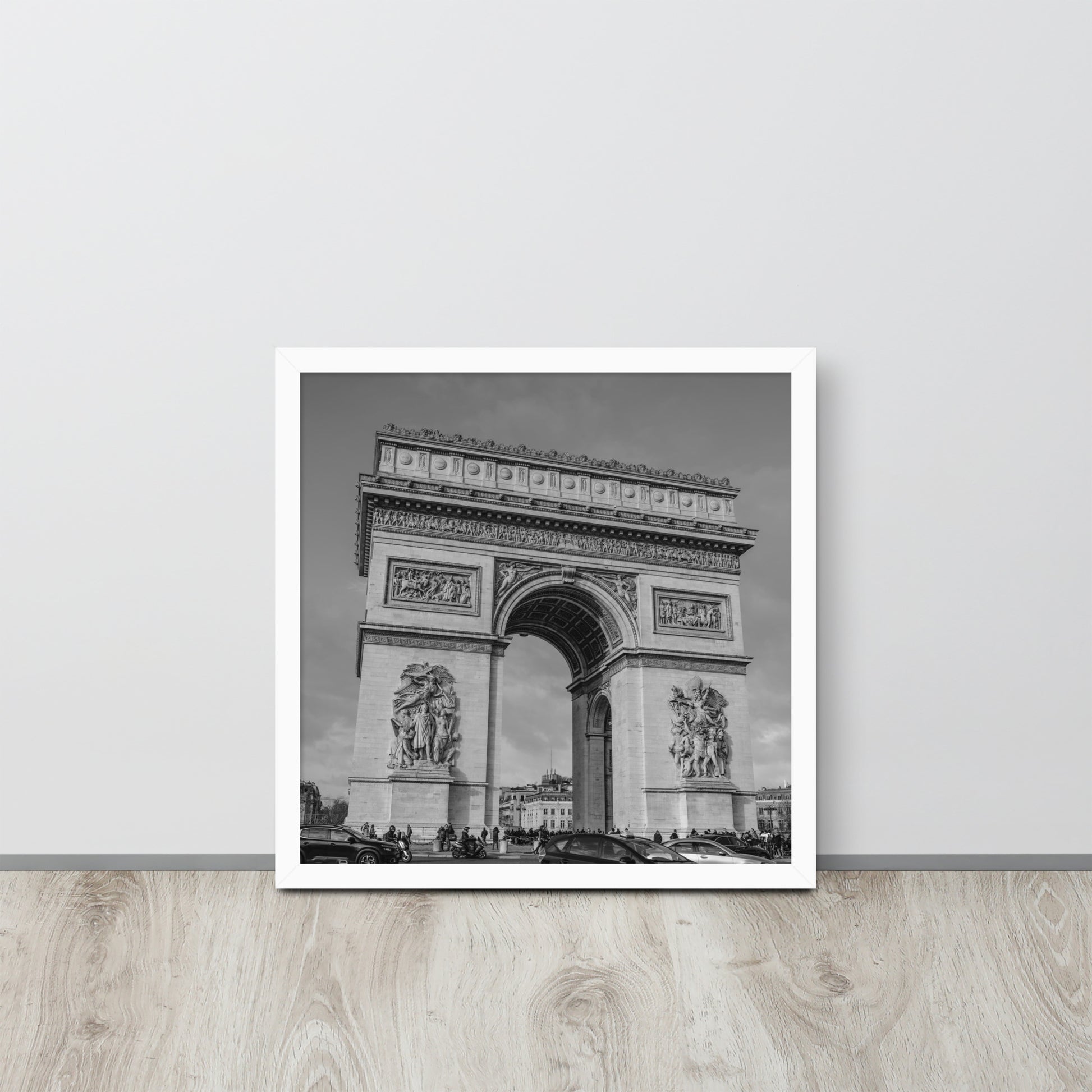 Paris Arc de Triomphe -- High Quality --  Framed on photo paper