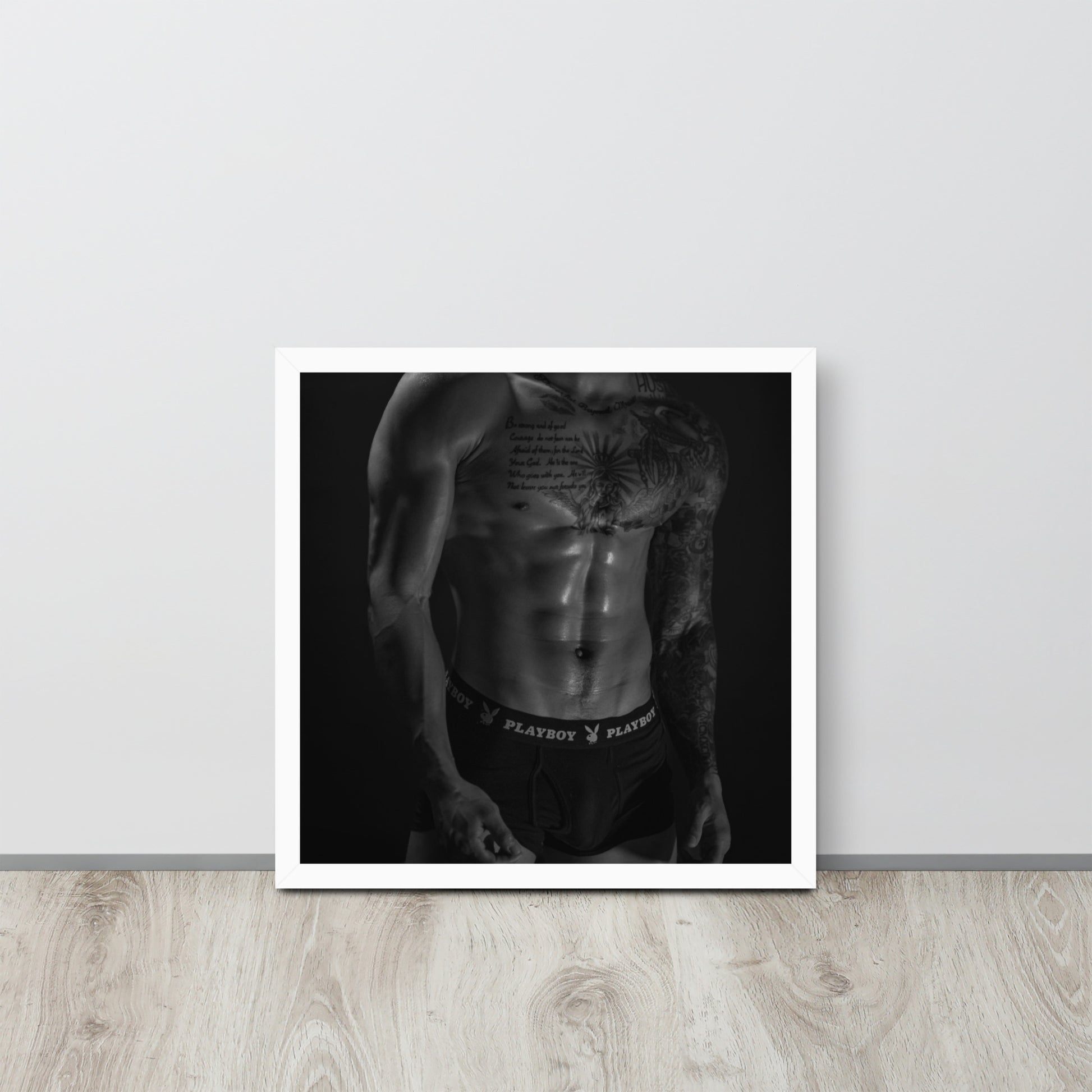 Men -- High Quality -- Framed on photo paper