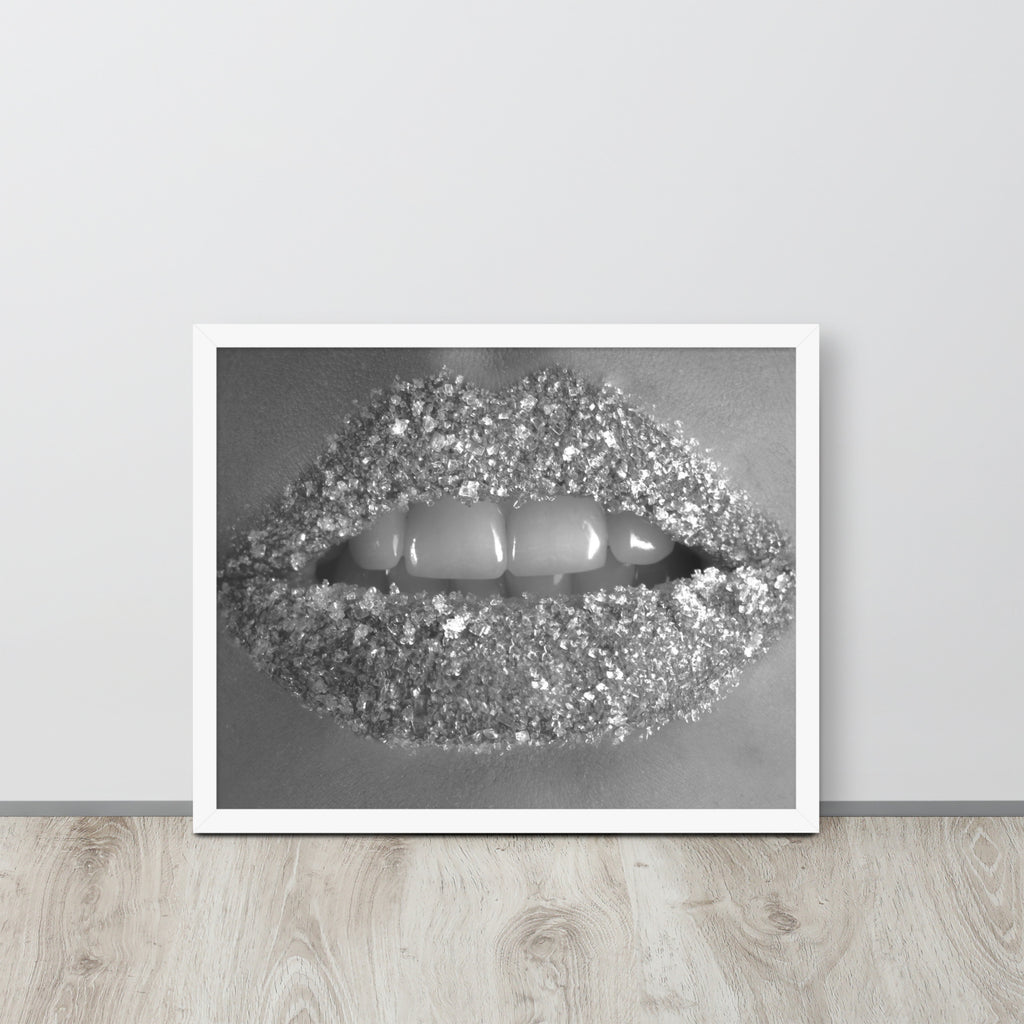 Sugar Lips -- High Quality -- Framed on photo paper
