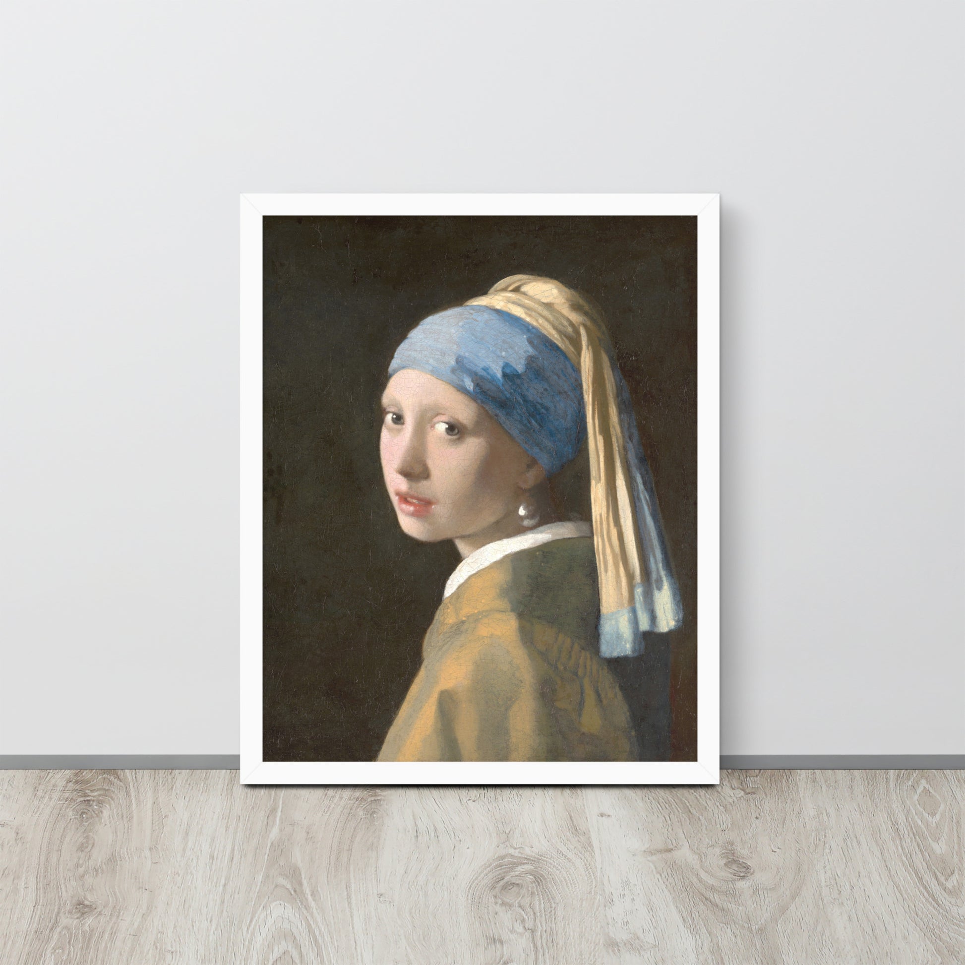 Girl with the pearl -- High Quality -- Framed on photo paper