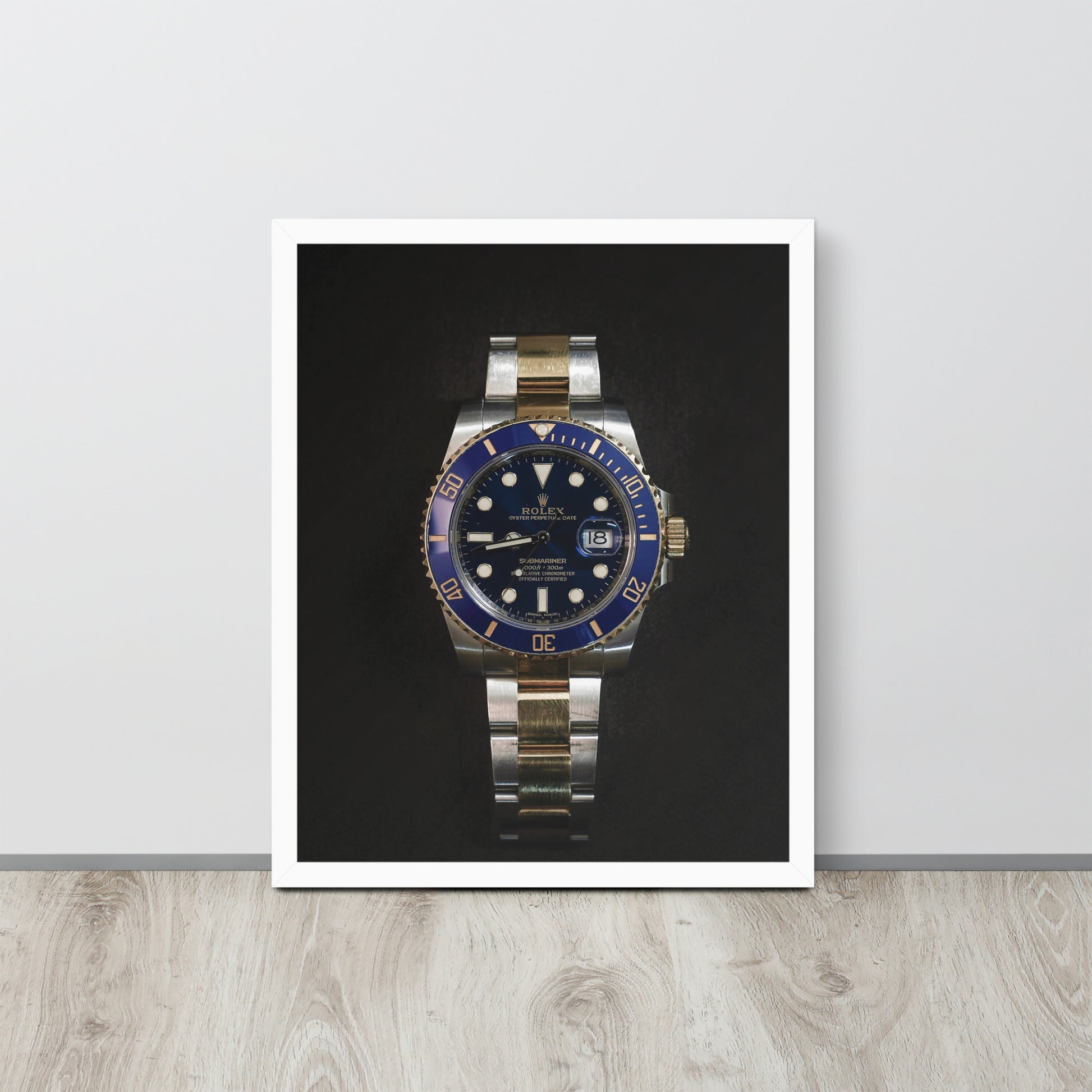 ROLEX -- High Quality -- Framed on photo paper