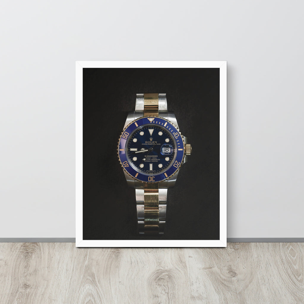 ROLEX -- High Quality -- Framed on photo paper