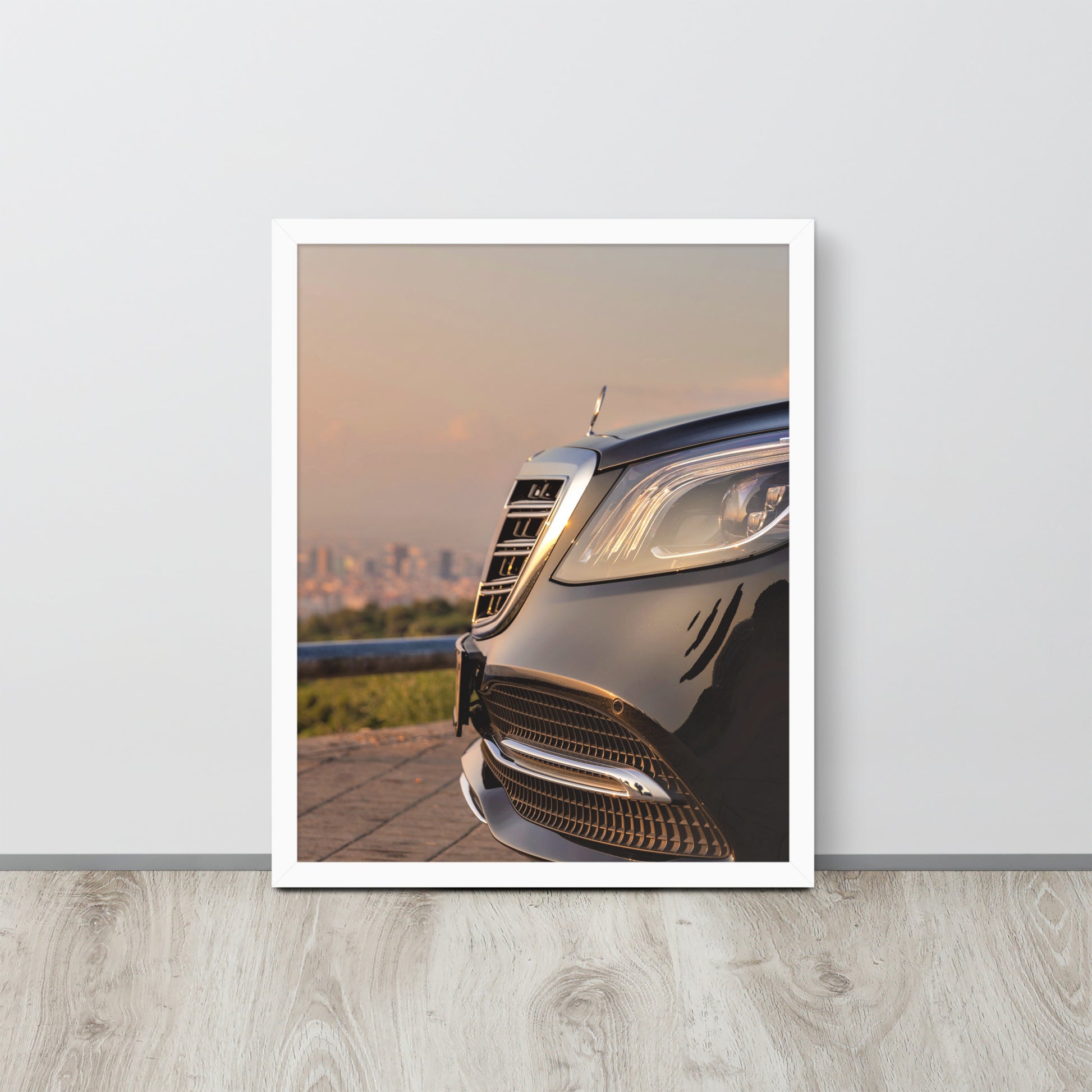 Car Collection S-Class -- High Quality -- Framed on photo paper