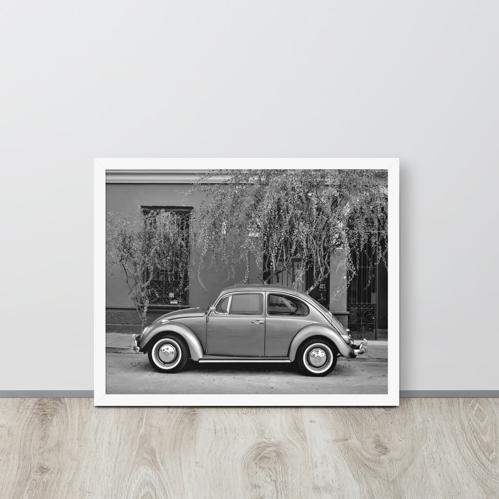 Car Collection Beetle -- High Quality -- Framed on photo paper