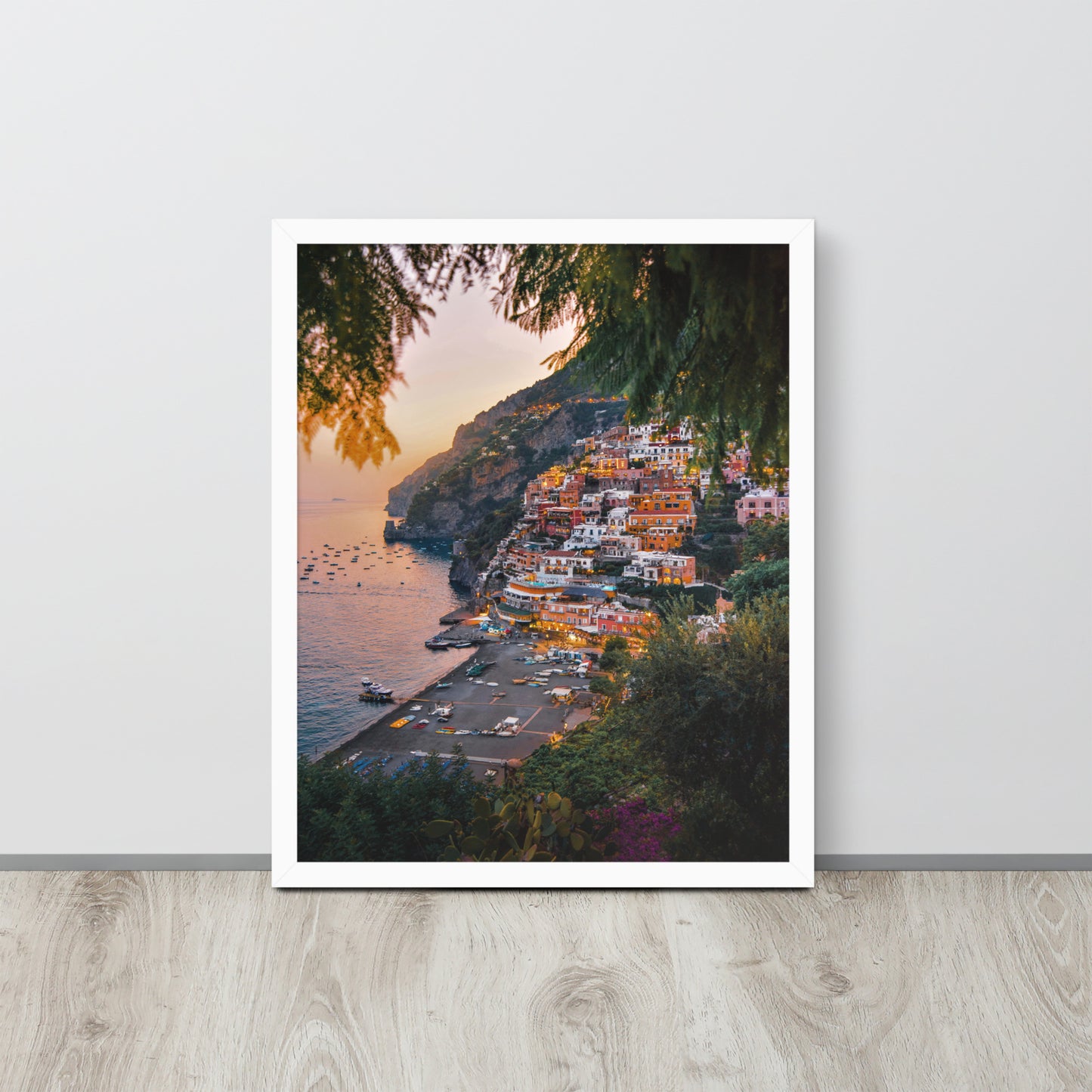 Positano Italia -- High Quality -- Framed on photo paper