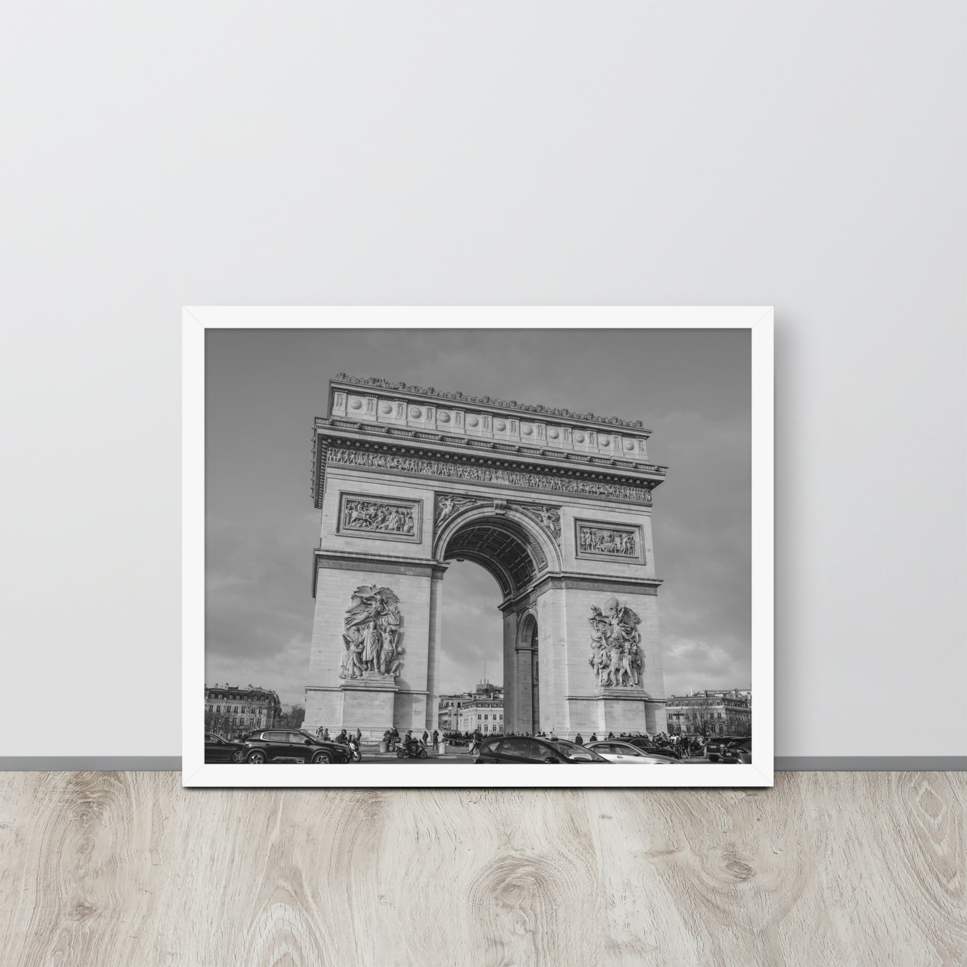 Paris Arc de Triomphe -- High Quality --  Framed on photo paper