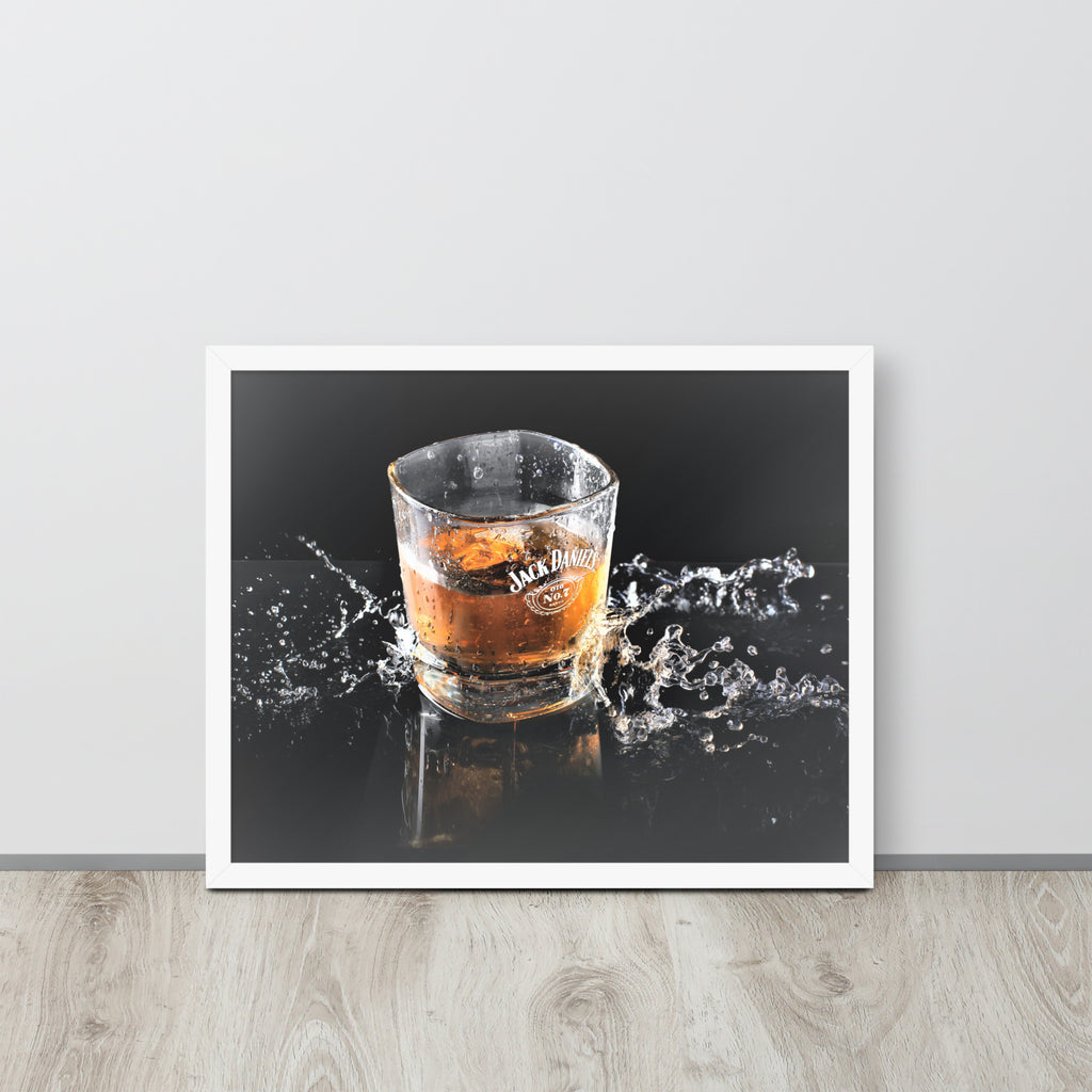 Jack Daniels -- High Quality -- Framed on photo paper
