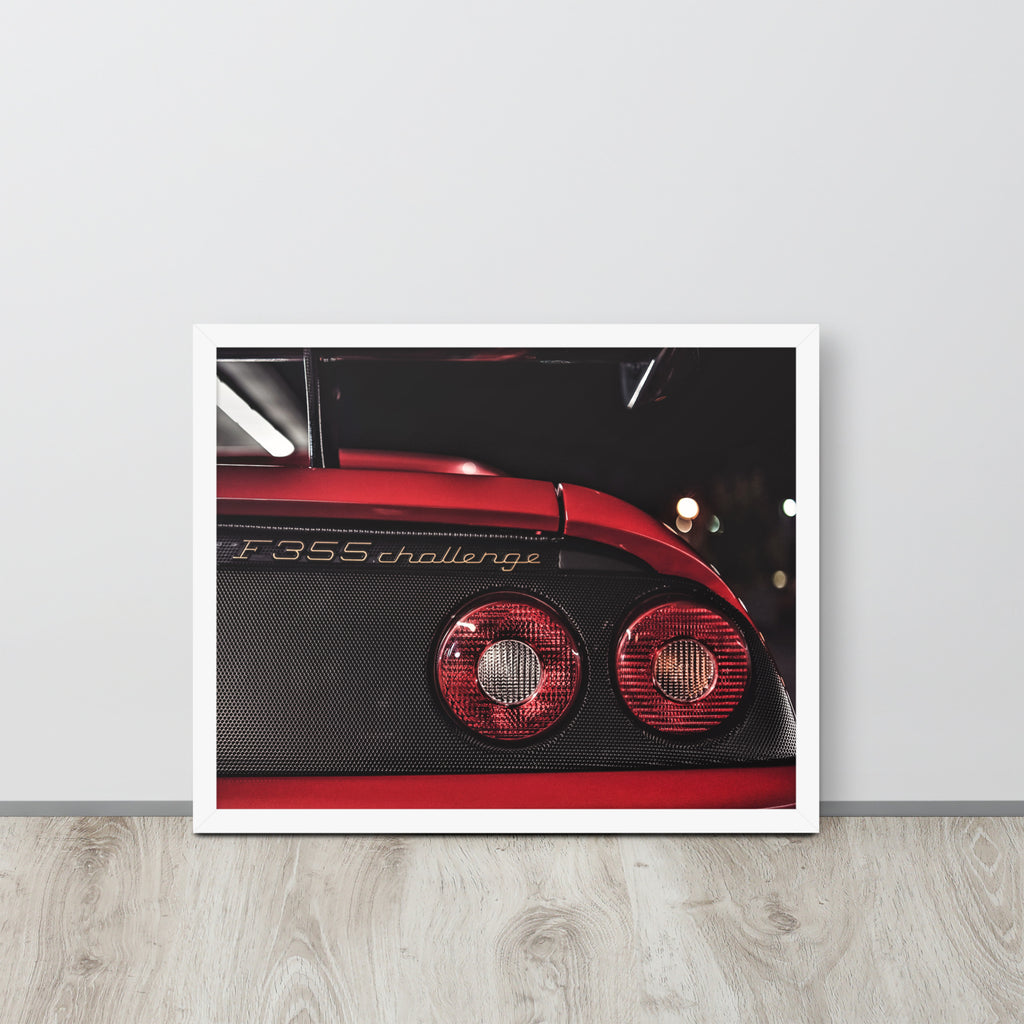 Car Collection Ferrari -- High Quality -- Framed on photo paper