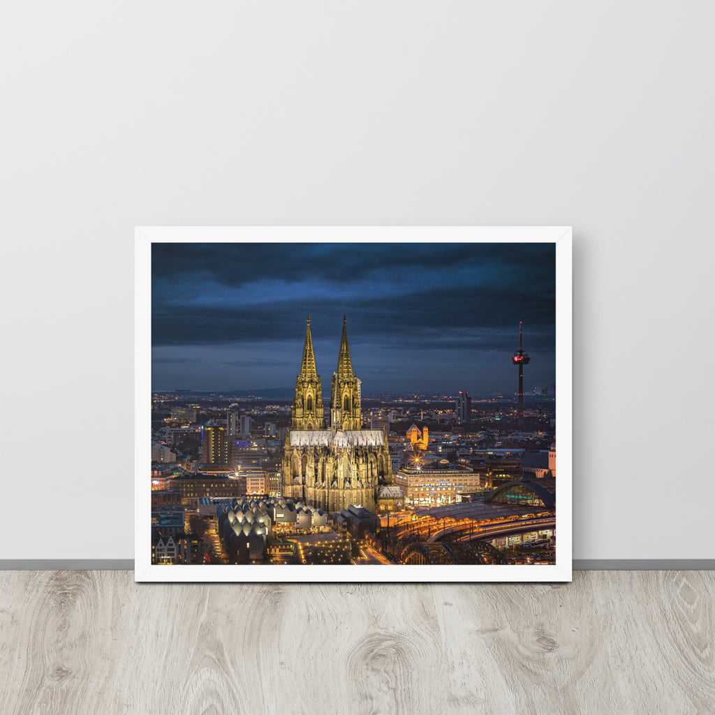 Köln Germany -- High Quality -- Framed on photo paper