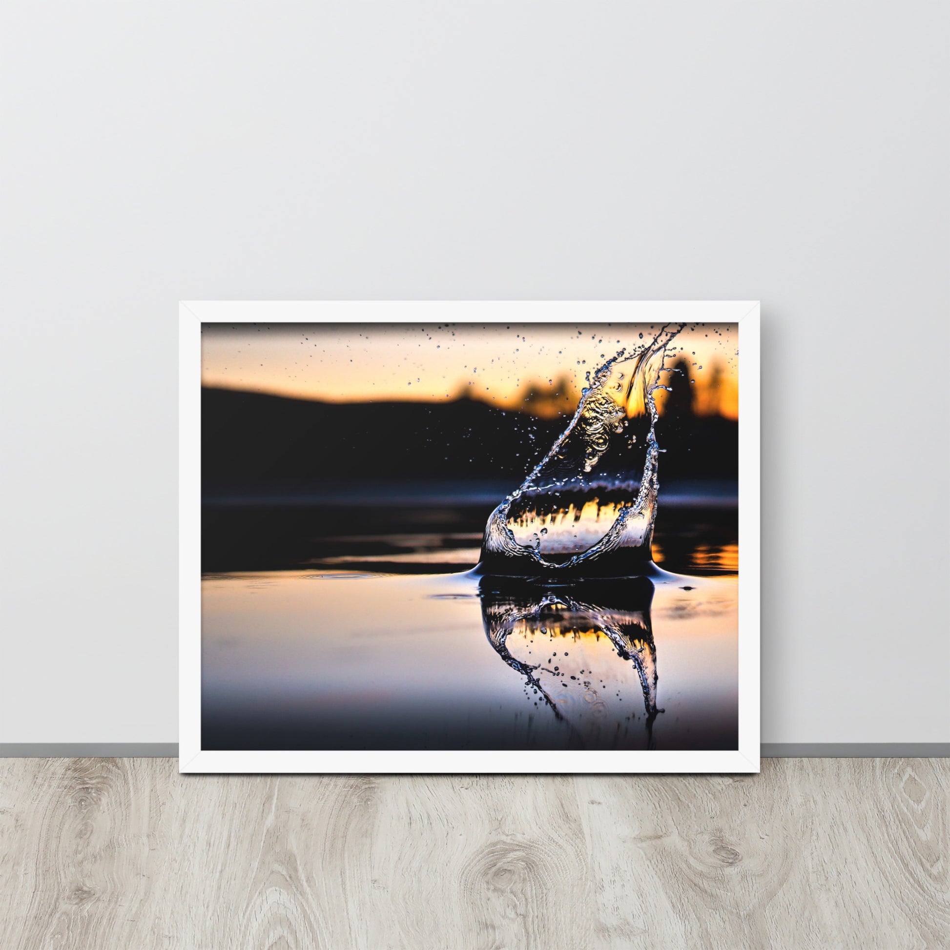 Aqua -- High Quality -- Framed on photo paper