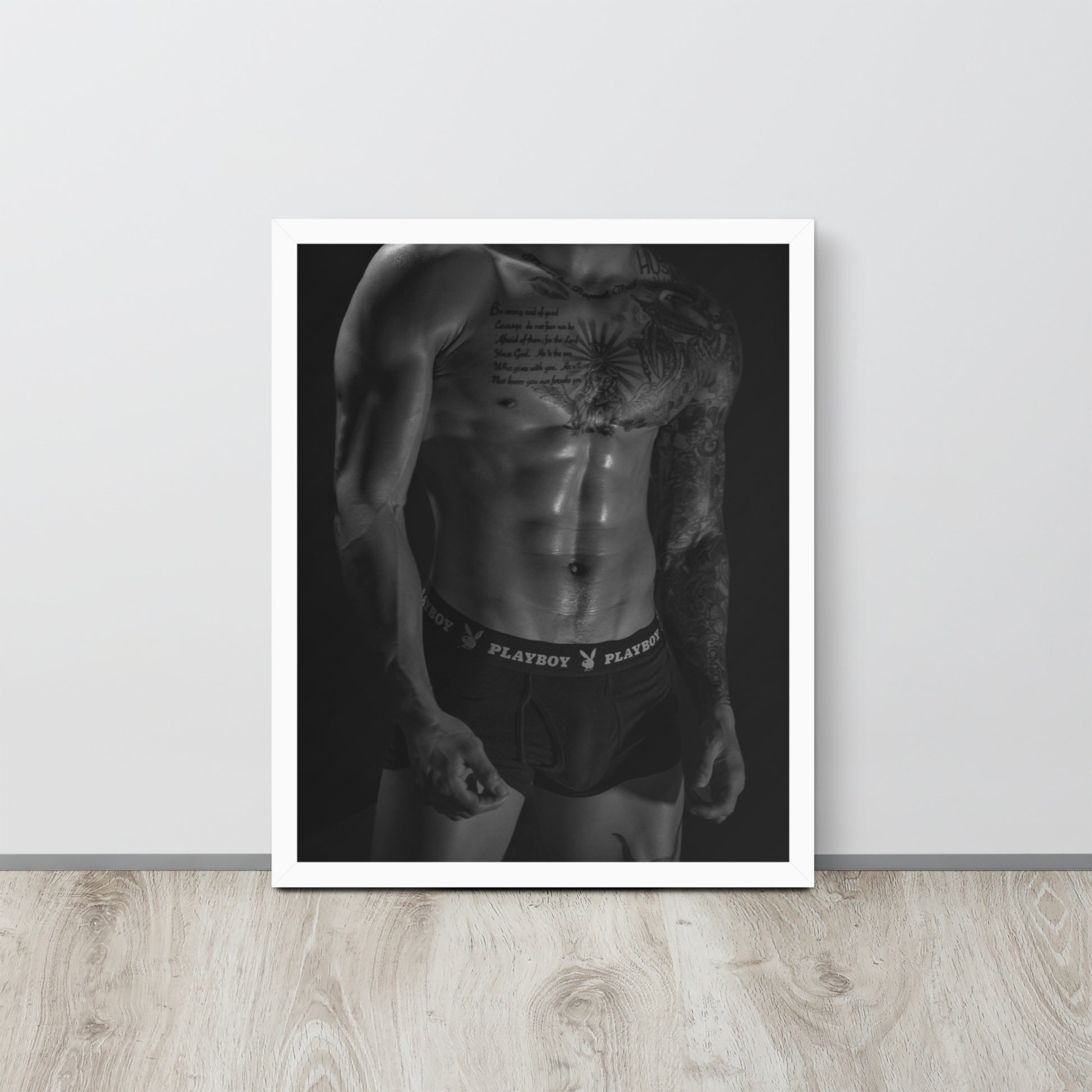 Men -- High Quality -- Framed on photo paper