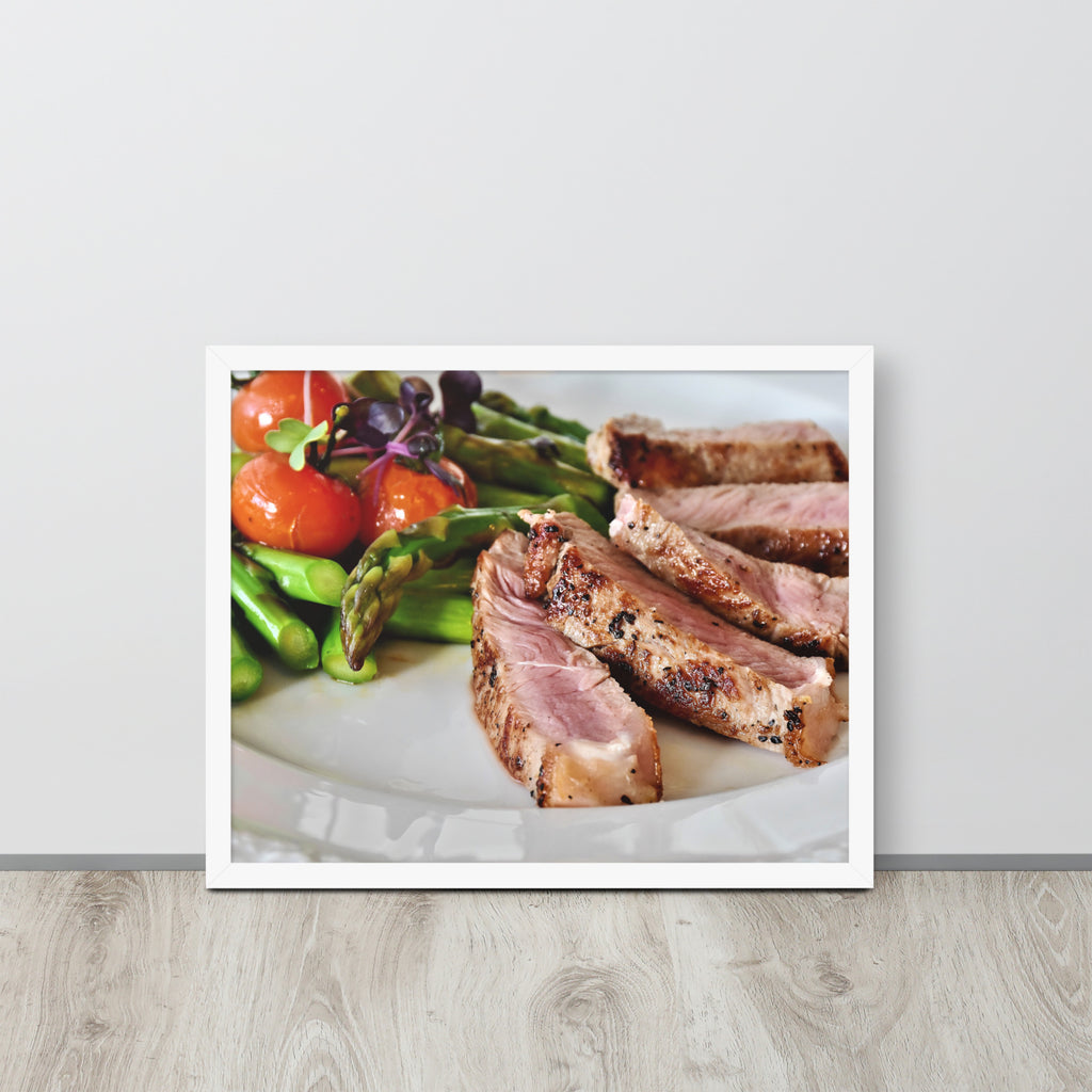 The best Food -- High Quality -- Framed on photo paper