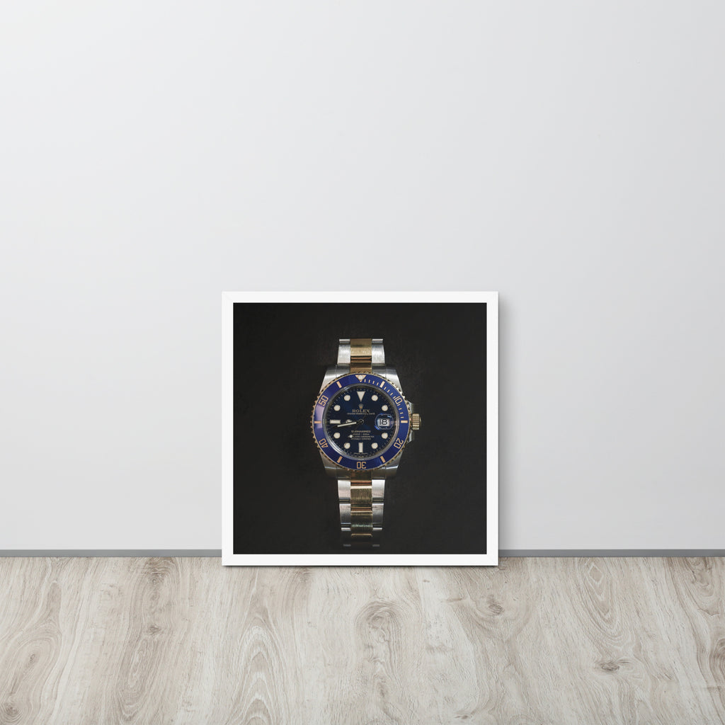 ROLEX -- High Quality -- Framed on photo paper