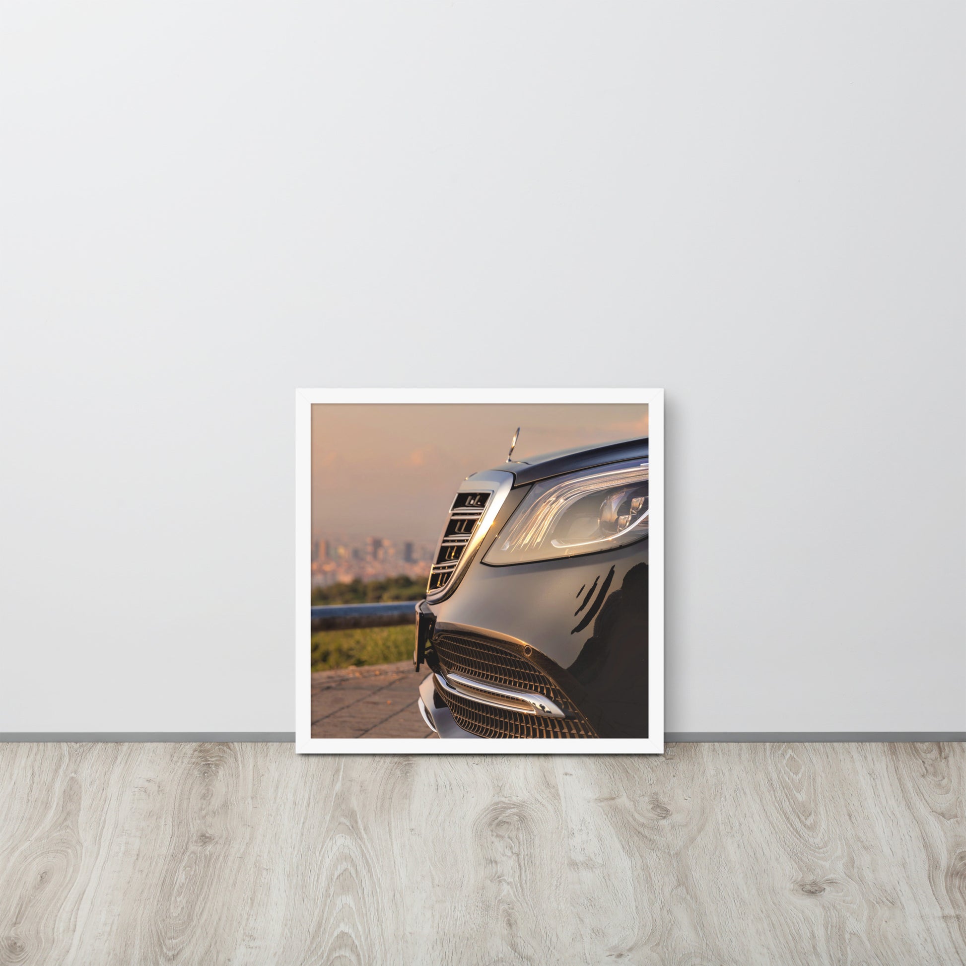Car Collection S-Class -- High Quality -- Framed on photo paper