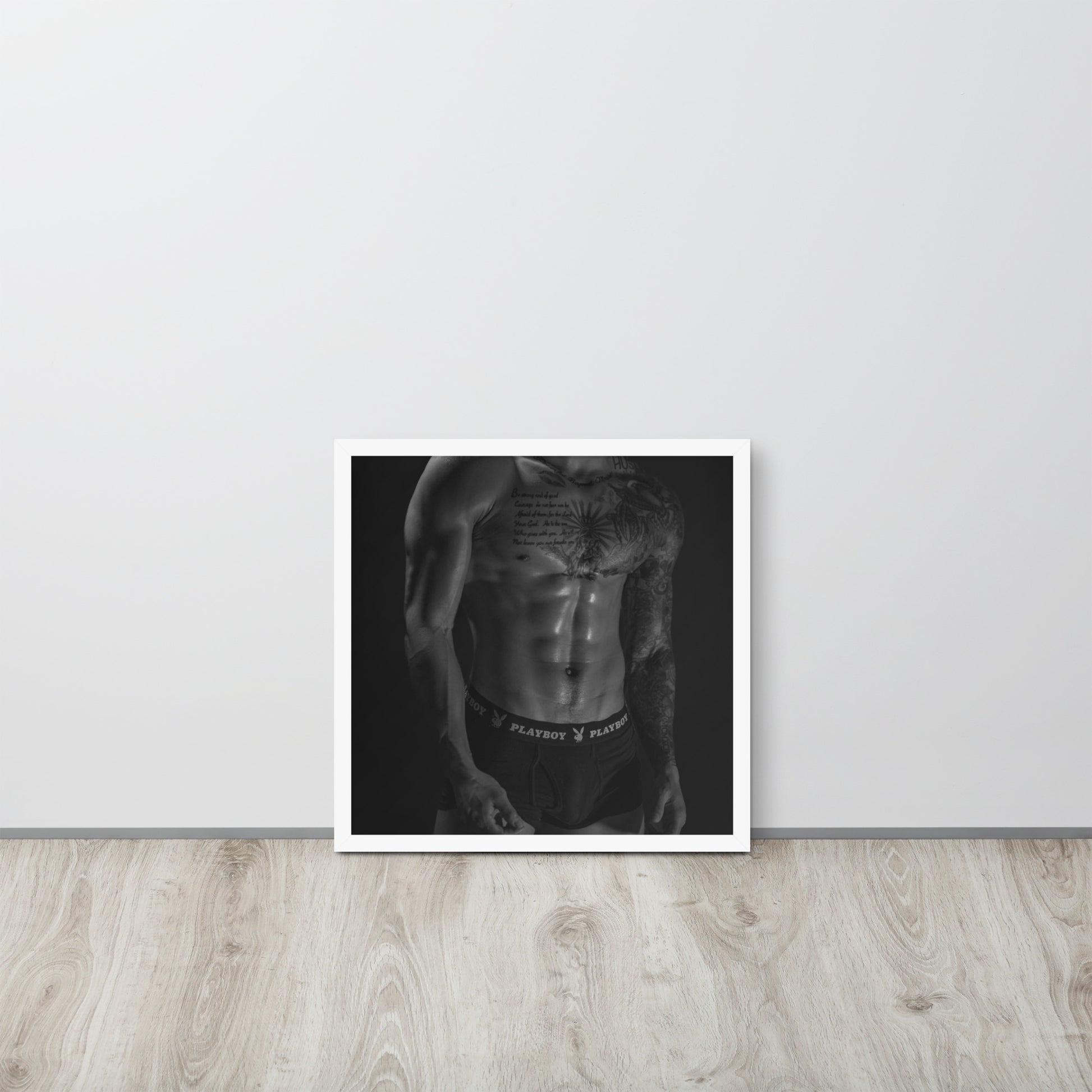 Men -- High Quality -- Framed on photo paper