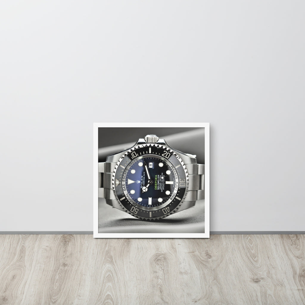 ROLEX Deep Sea -- High Quality -- Framed on photo paper