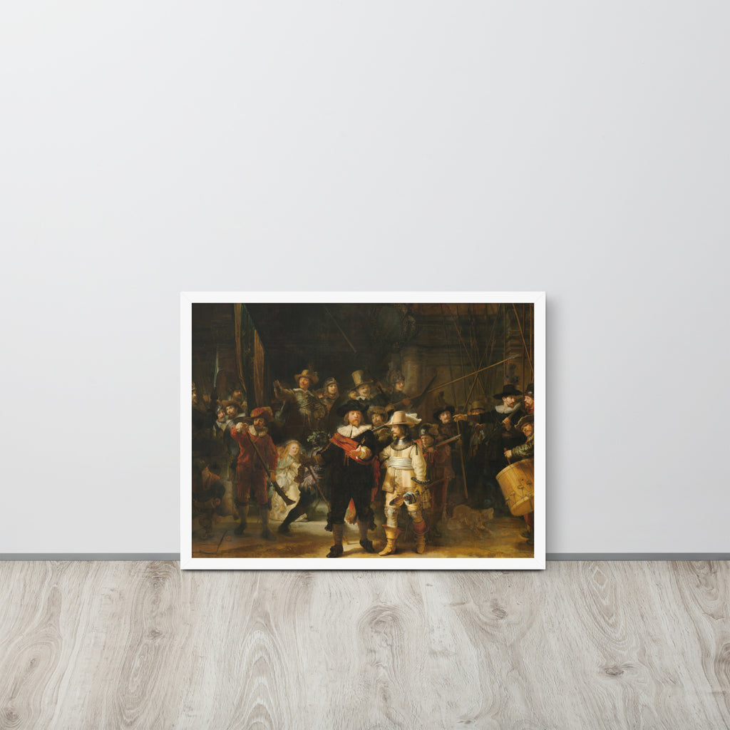 Rembrandt -- High Quality -- Framed on photo paper