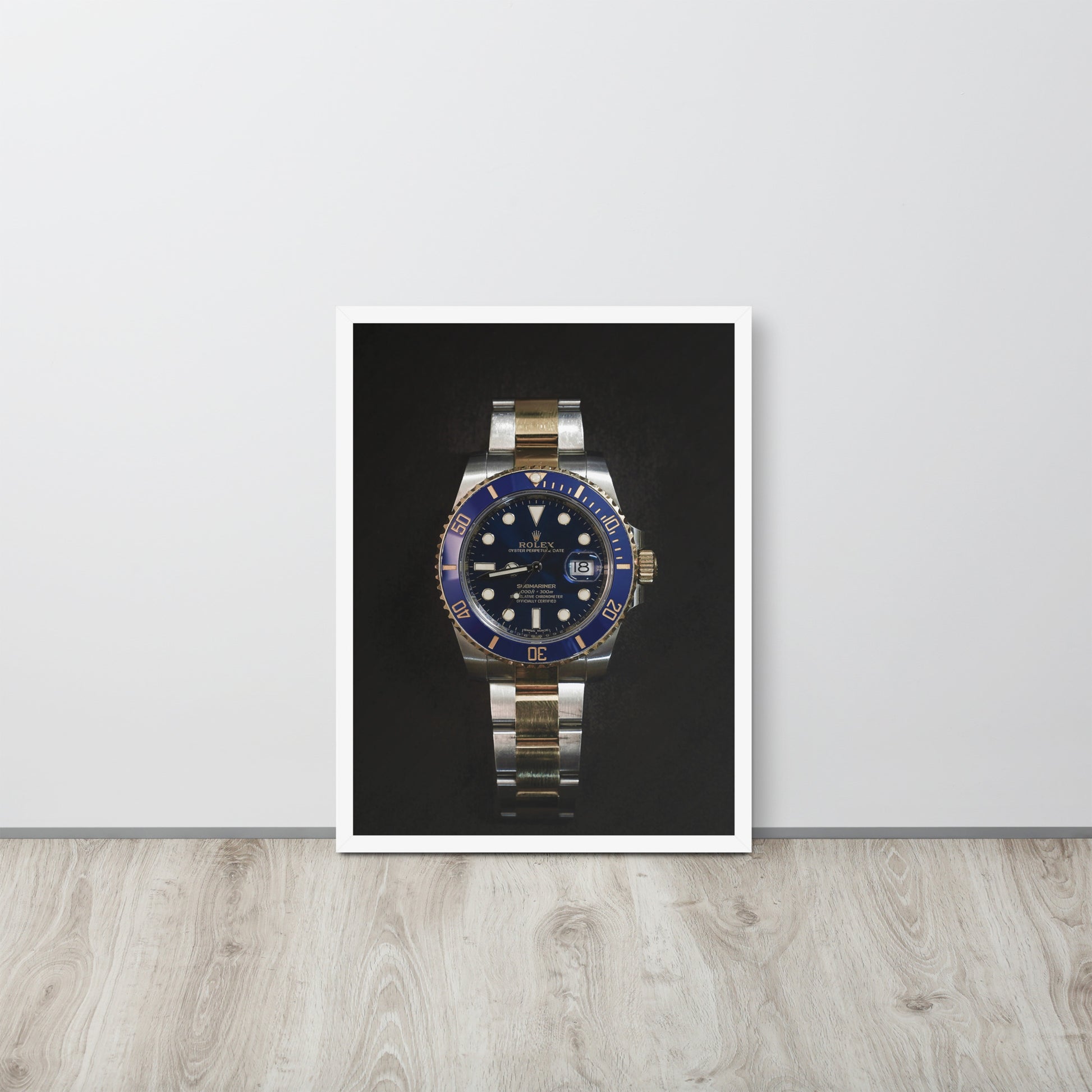 ROLEX -- High Quality -- Framed on photo paper