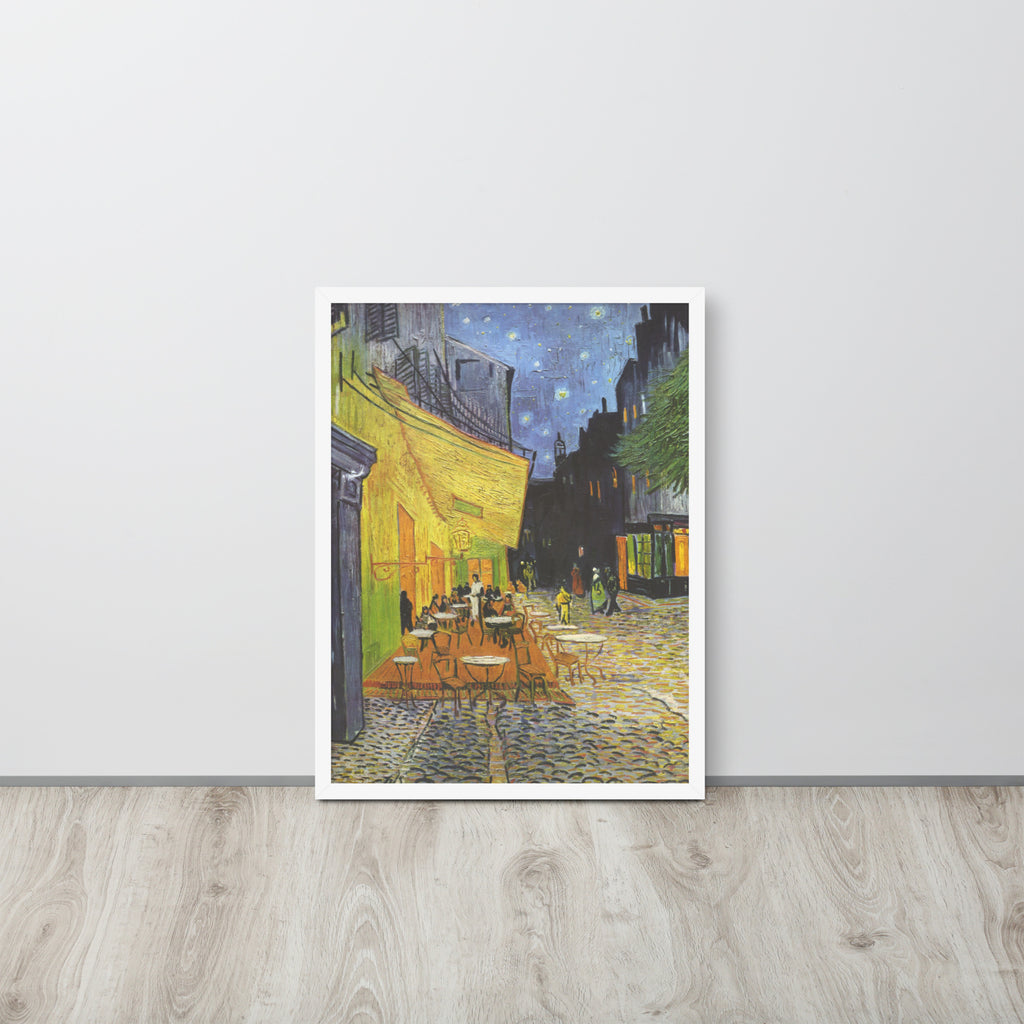 Cafe Vincent Van Gogh -- High Quality -- Framed on photo paper